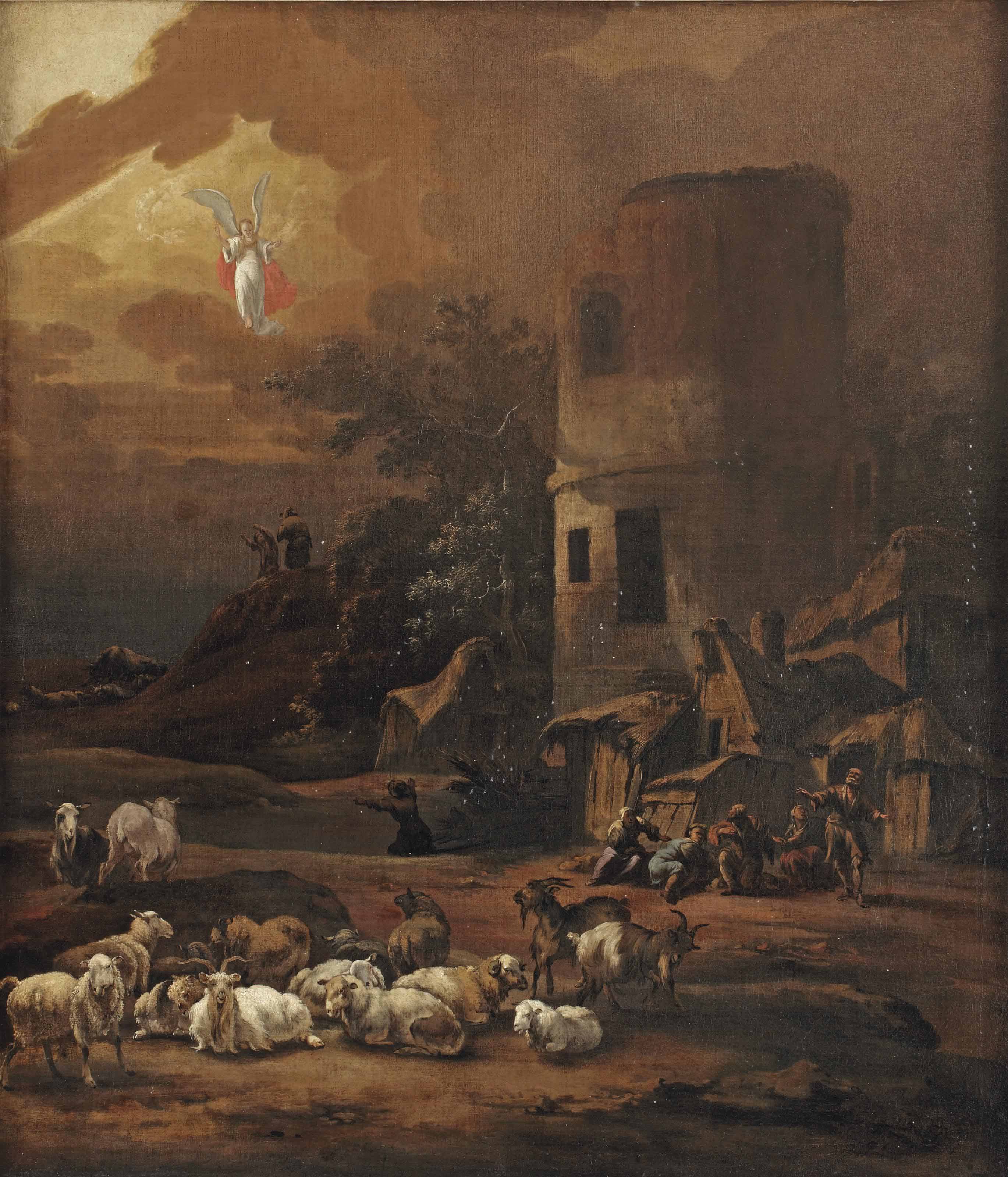 Adam Colonia Rotterdam 1634 1685 London The Annunciation To