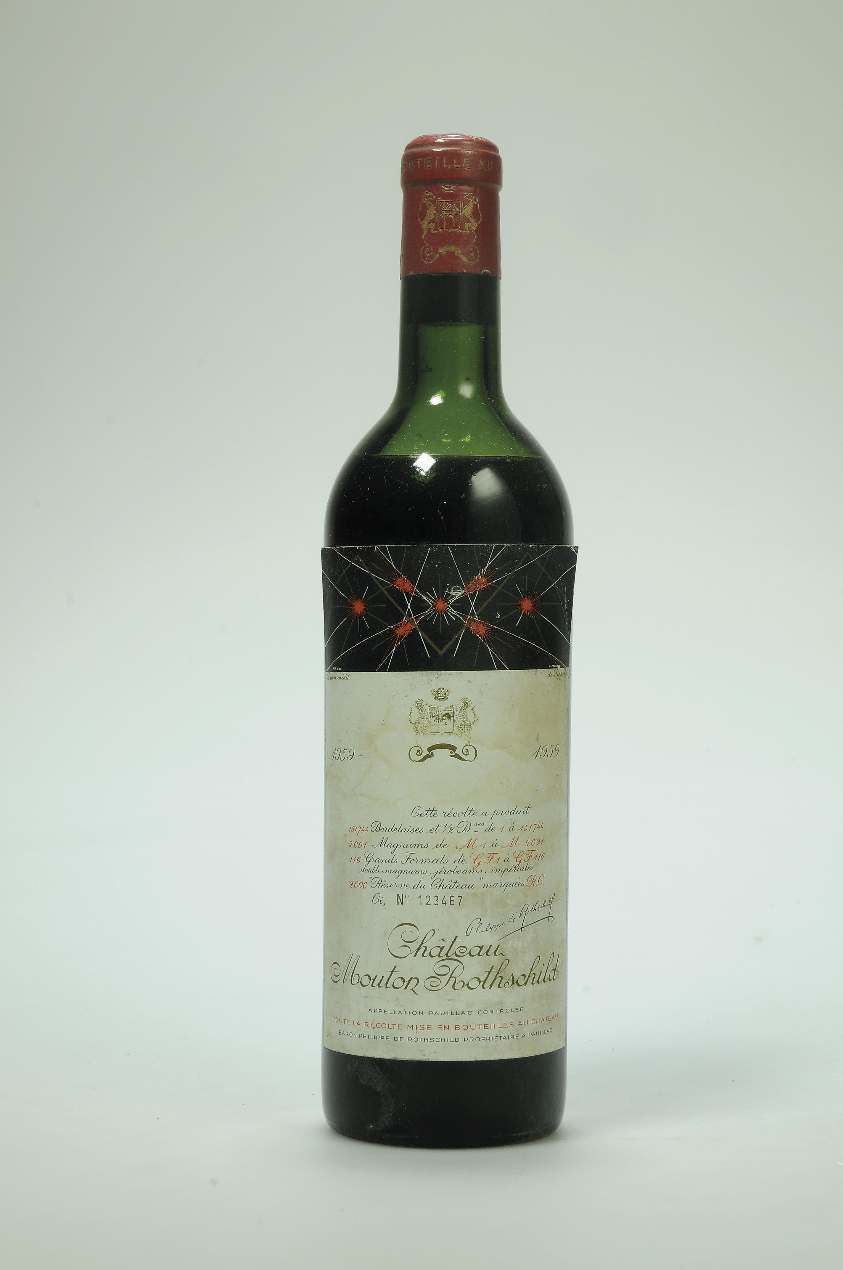 contre_etiquette - Château Mouton Rothschild