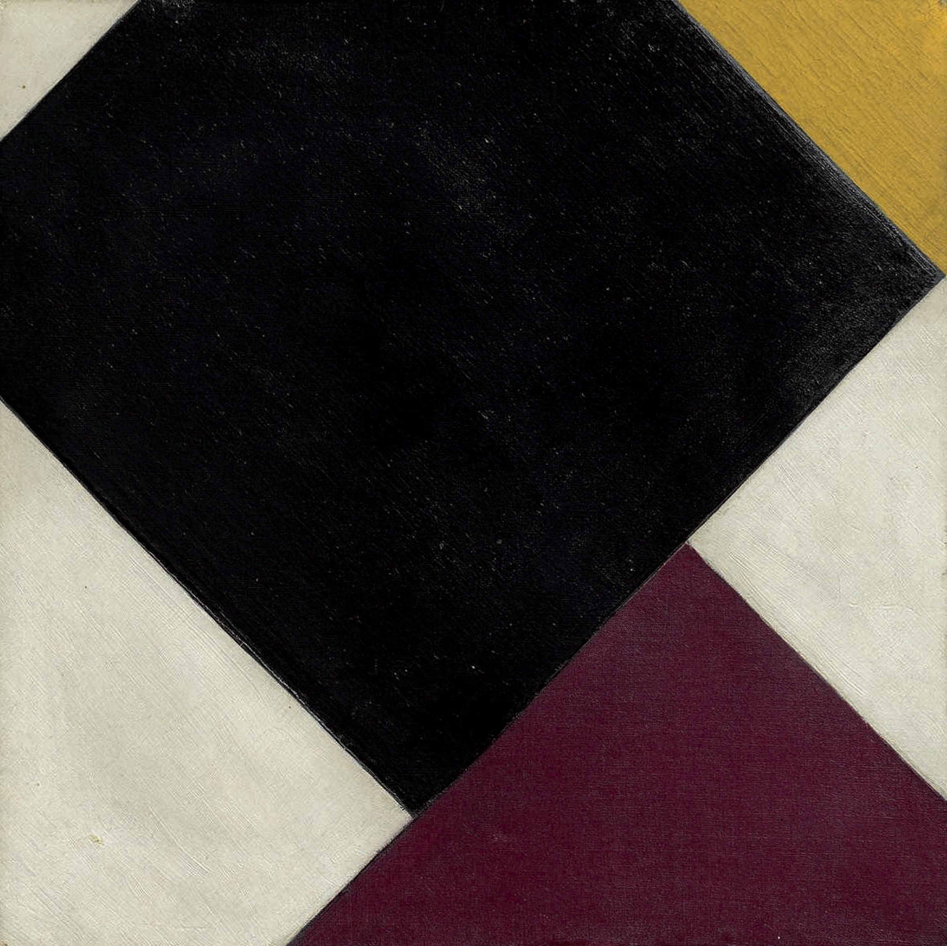 Theo van Doesburg (1883-1931), Contra-Composition XX, 1928. Oil on canvas. 11⅞ x 12 in (30.2 x 30.5 cm). Sold for &pound;1,426,500 on 4 February 2014 at Christie&rsquo;s in London