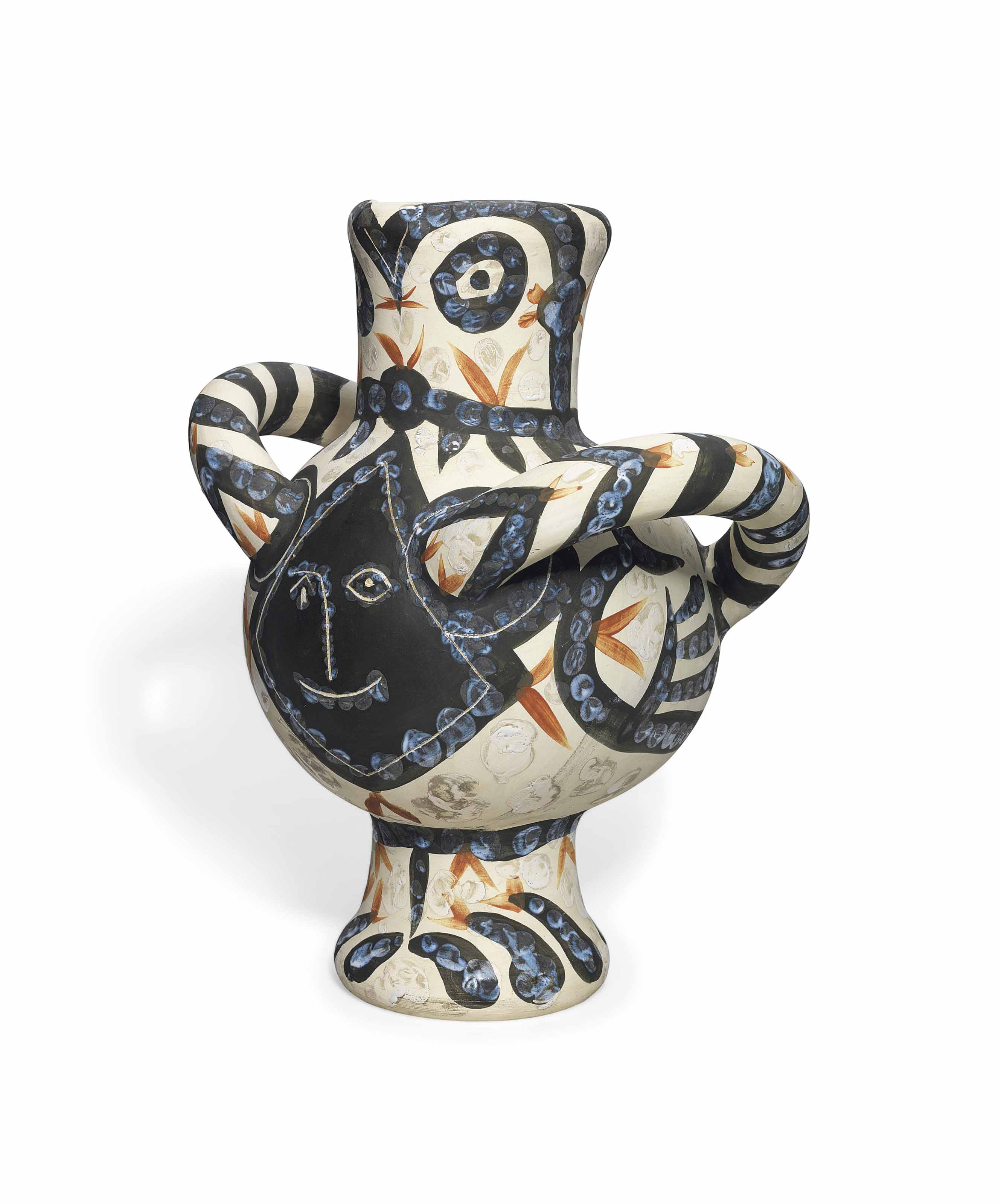 Pablo Picasso 1881 1973 Gros Oiseau Visage Noir 20th