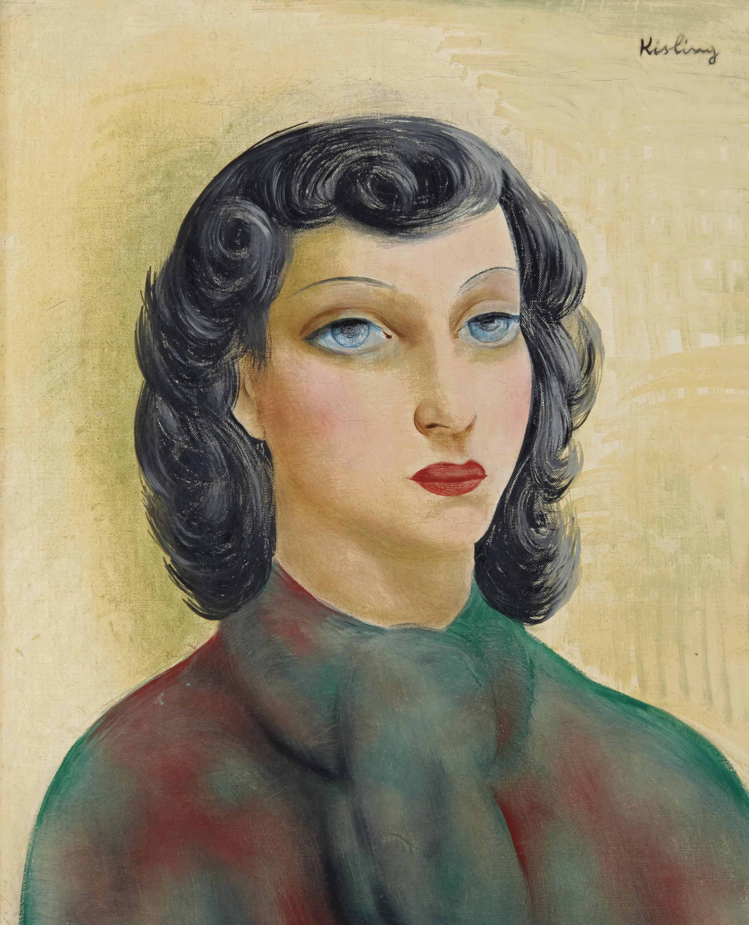 Moïse Kisling (1891-1953) , Portrait de femme | Christie's