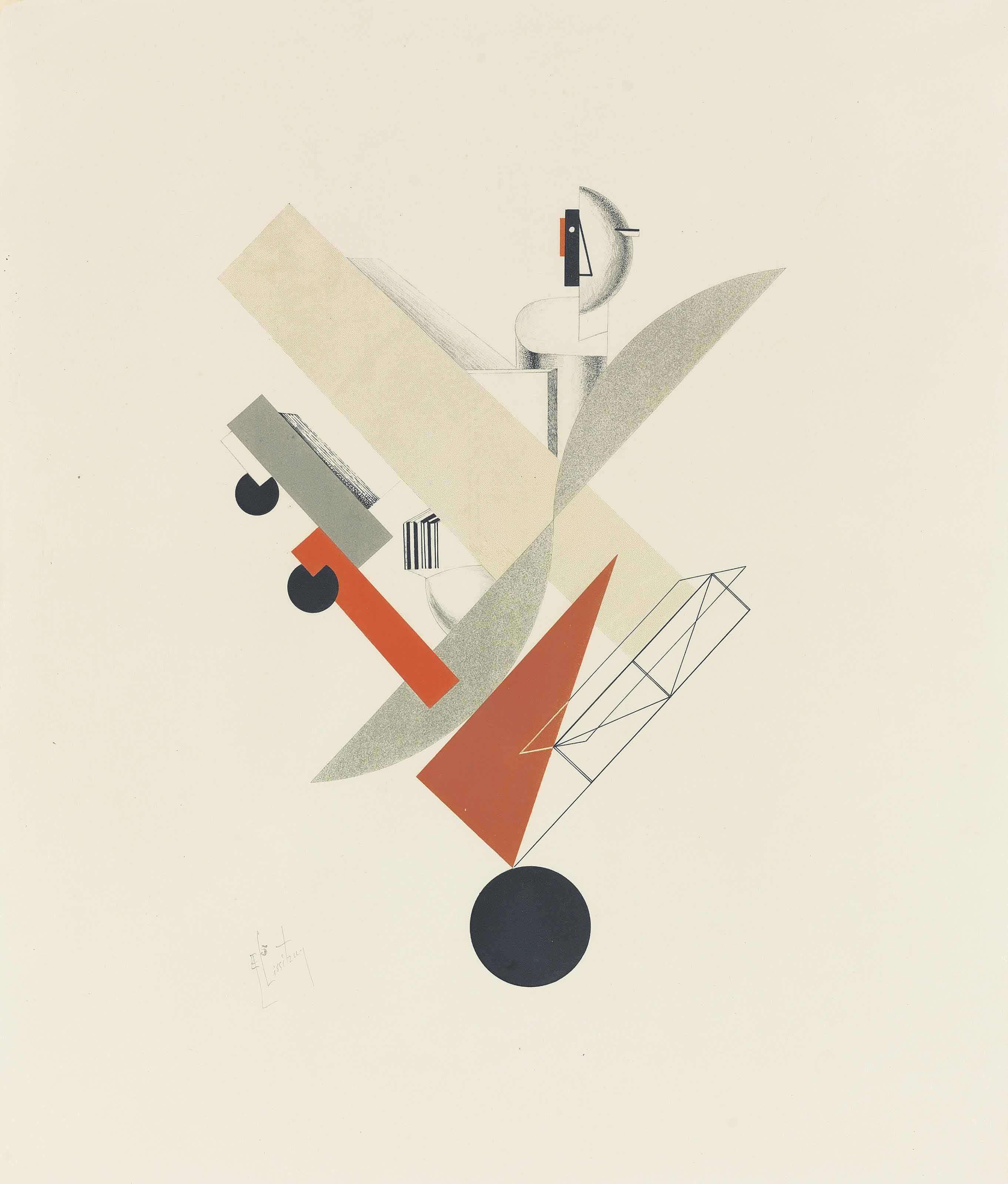 El Lissitzky (18901941) , Globetrotter (in der Zeit