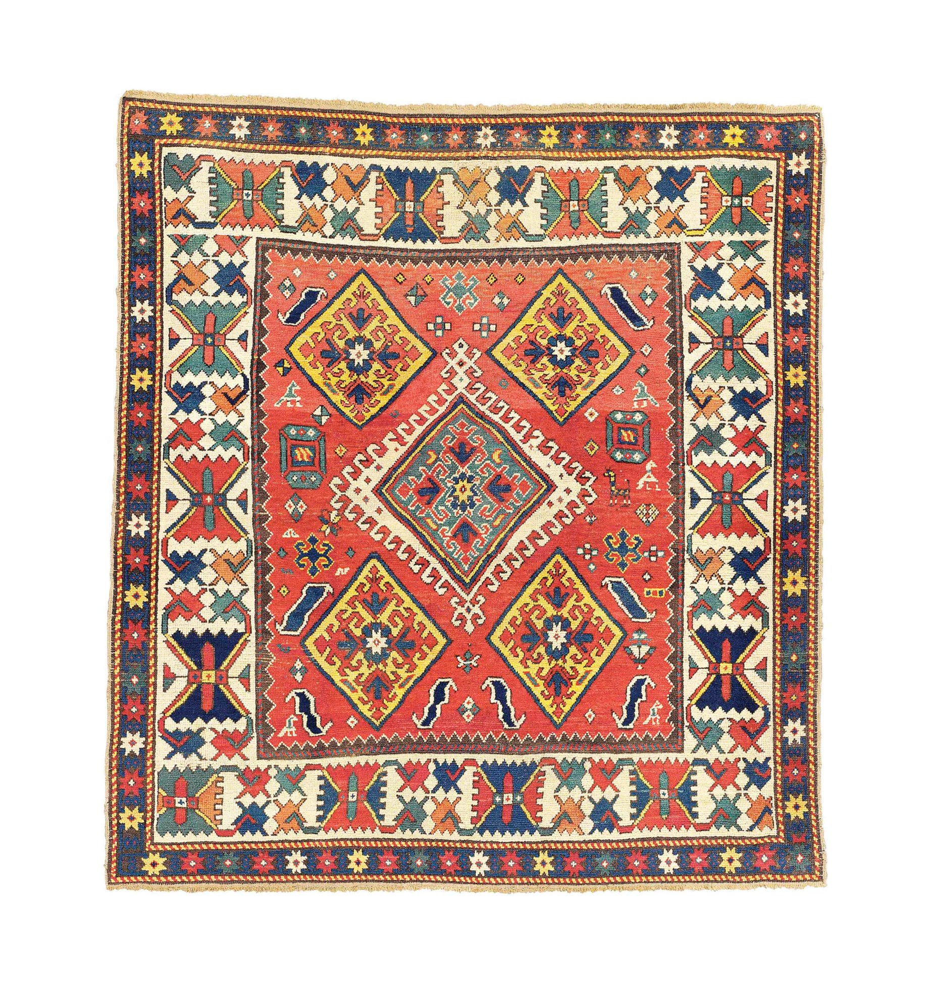 A KAZAK RUG, SOUTH CAUCASUS, MID 19TH CENTURY Christie's