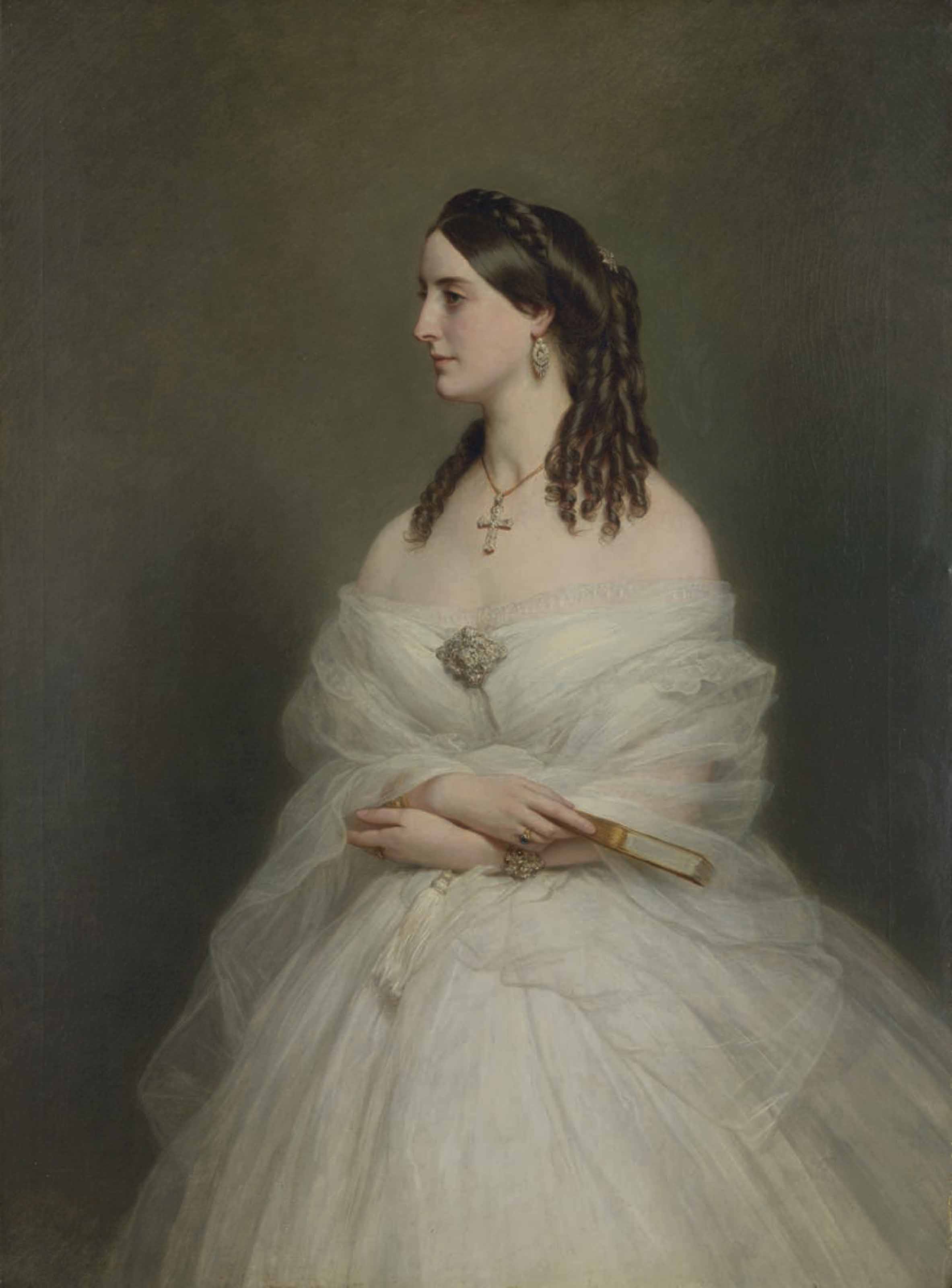 FranzXaver Winterhalter (German, 18051873 , Portrait of Mrs Vanderbyl Christie's