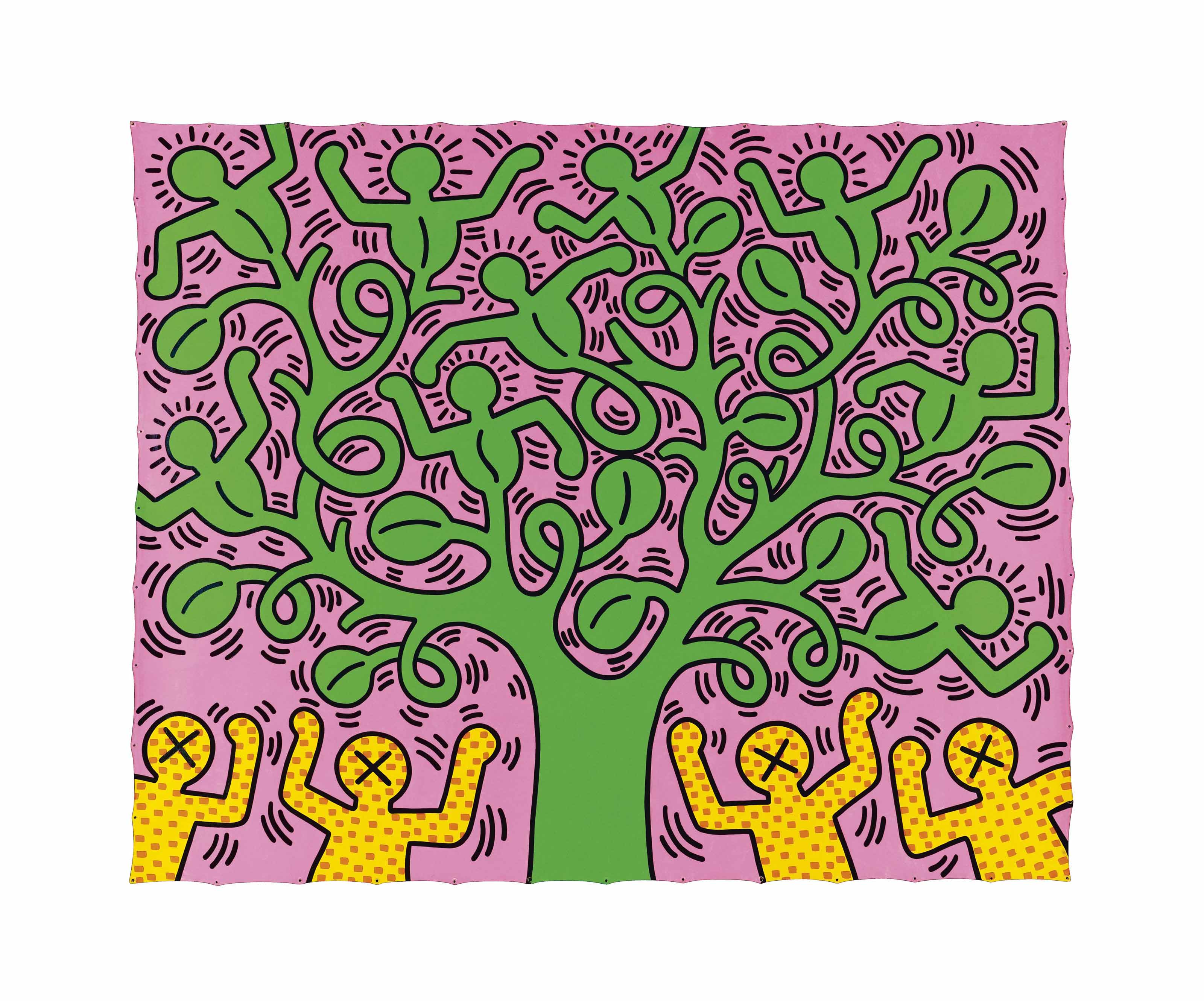 KEITH HARING (1958-1990), Tree of Life | Christie's