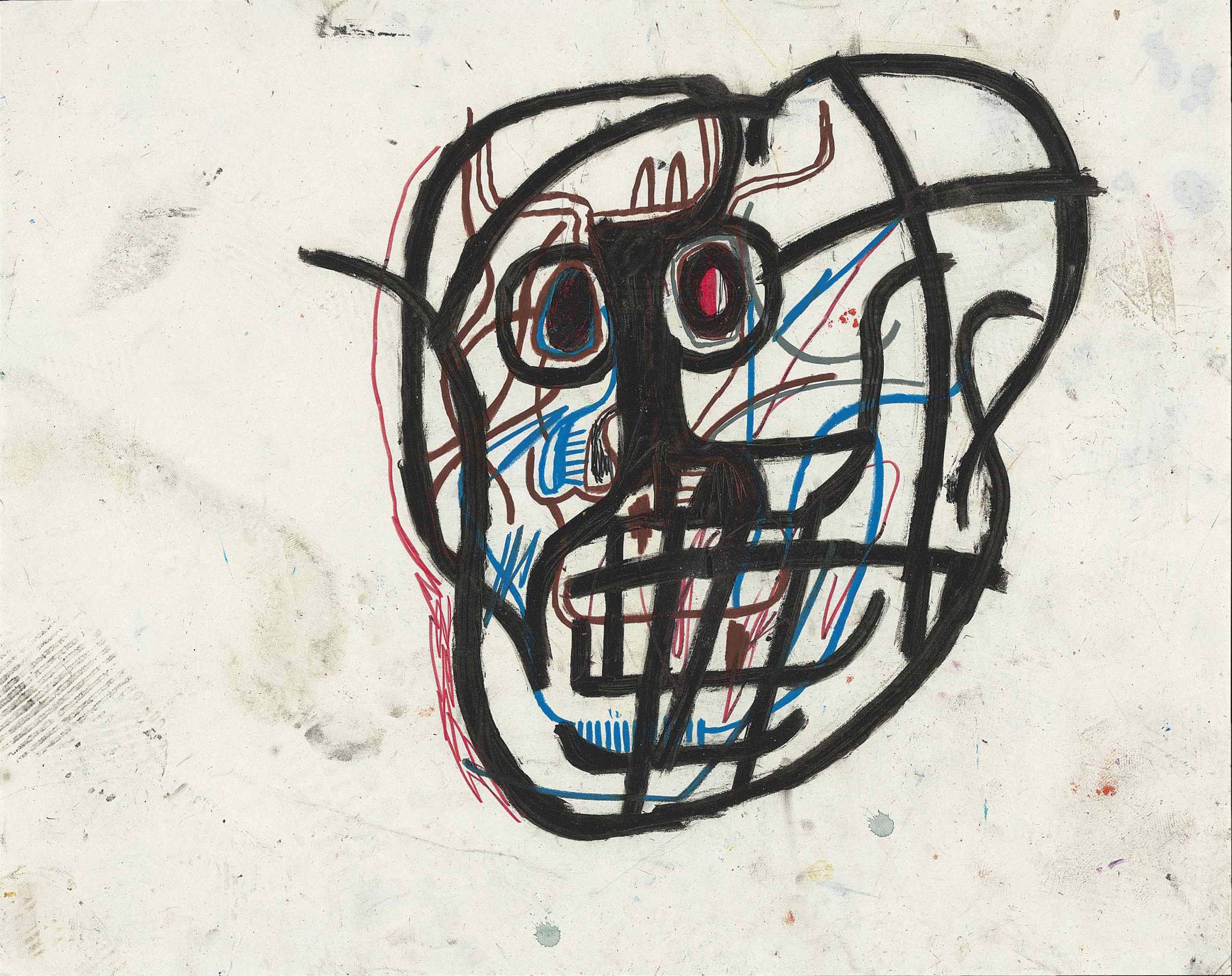 JeanMichel Basquiat (19601988) , Untitled (Skull) Christie