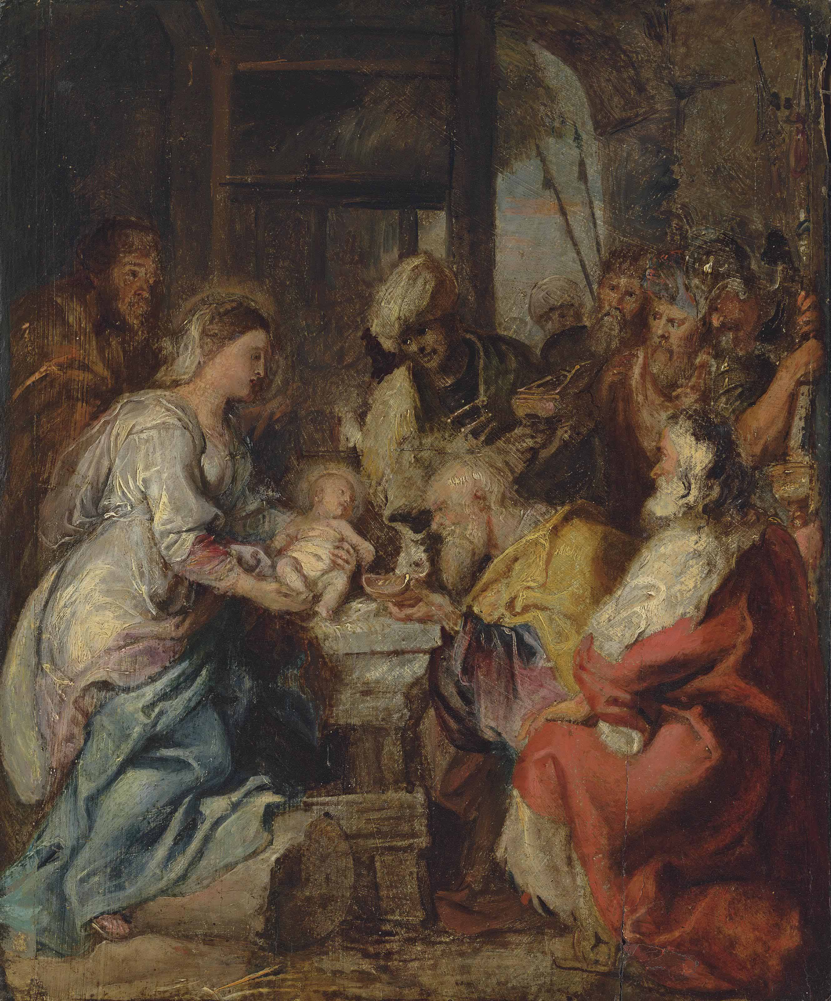 Sir Peter Paul Rubens Siegen 1577 1640 Antwerp The Adoration