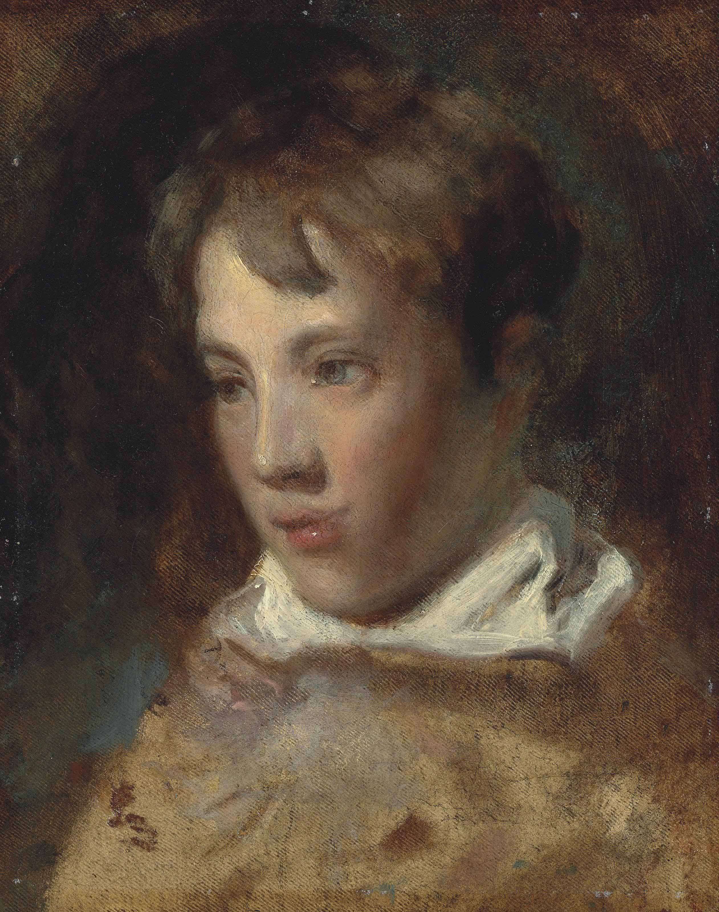 Portrait of one of the artist's sons, traditionally identified as John Charles Constable (1817-1841)
