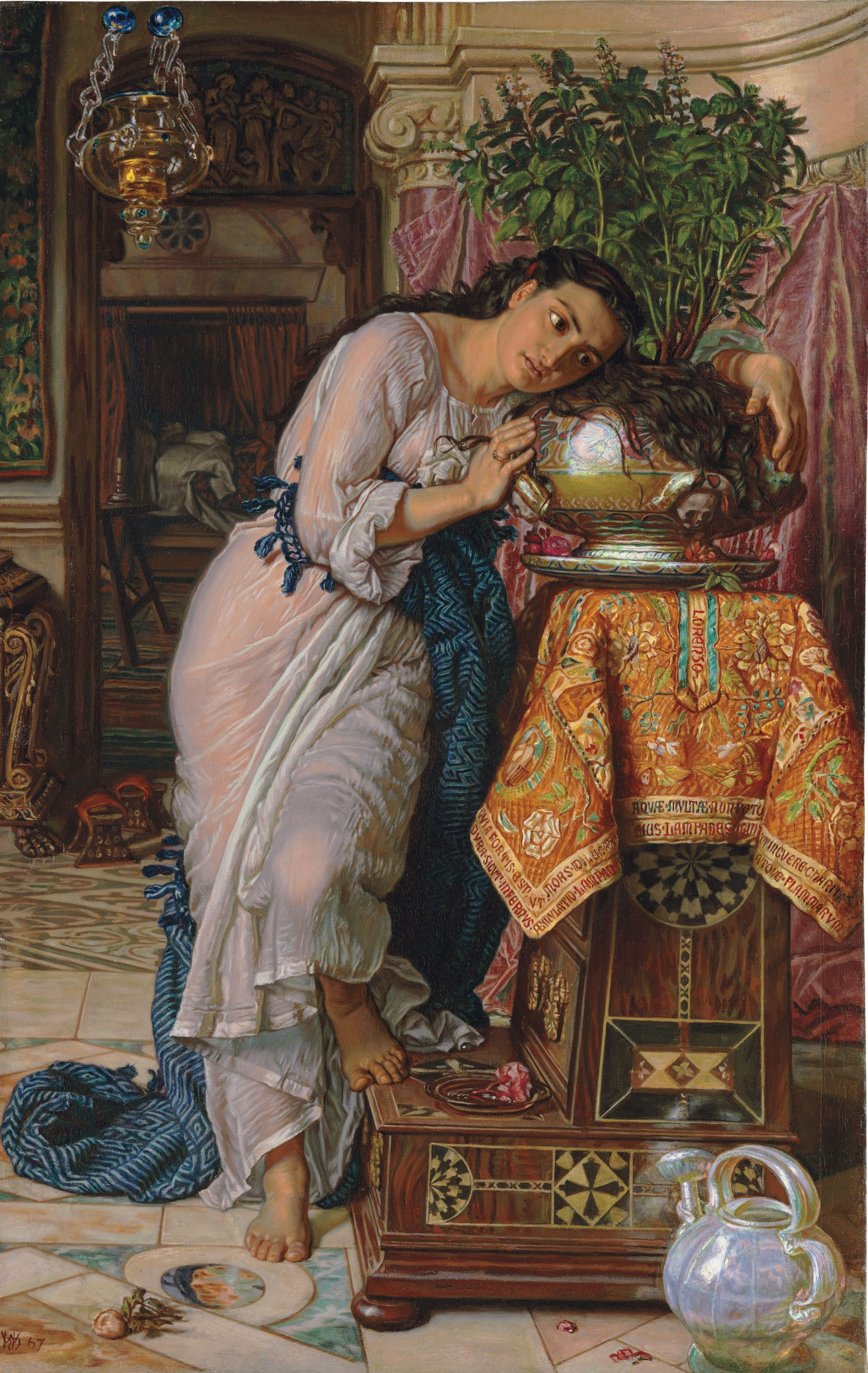 William Holman Hunt O M R W S 1827 1910 Isabella And The