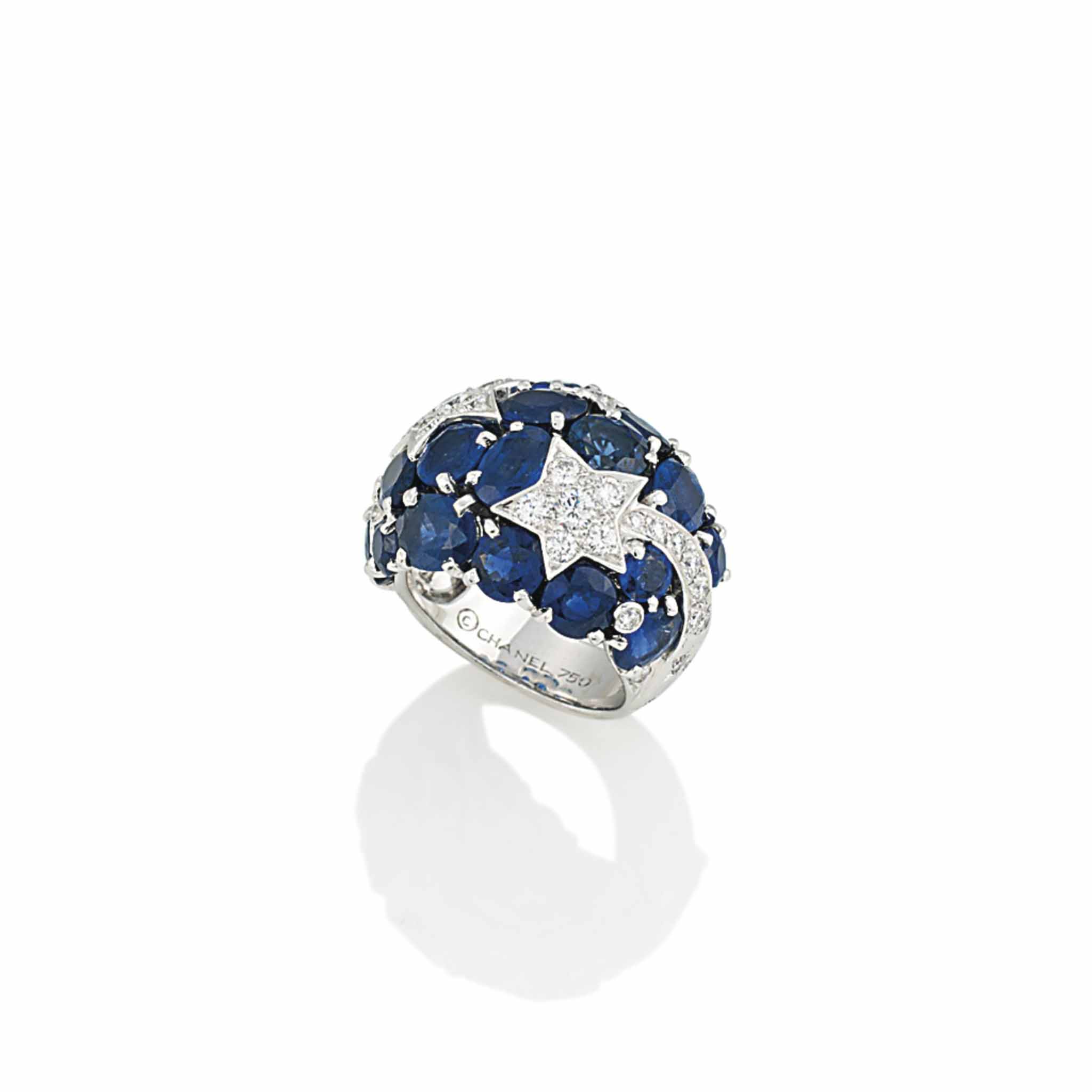 Chanel shooting star sales ring