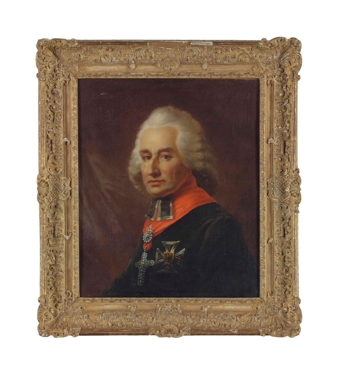 Circle of heinrich friedrich f ger austro german 1751 1818 portrait