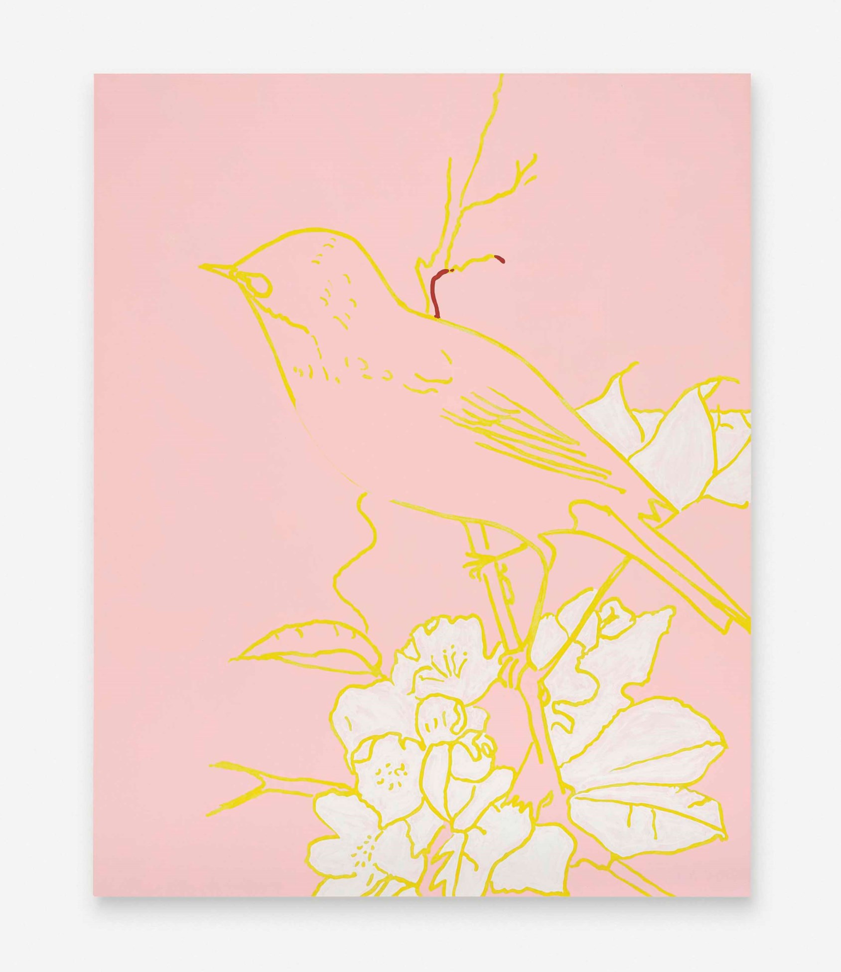 Gary Hume (b. 1962), Bird on a Branch Christie's