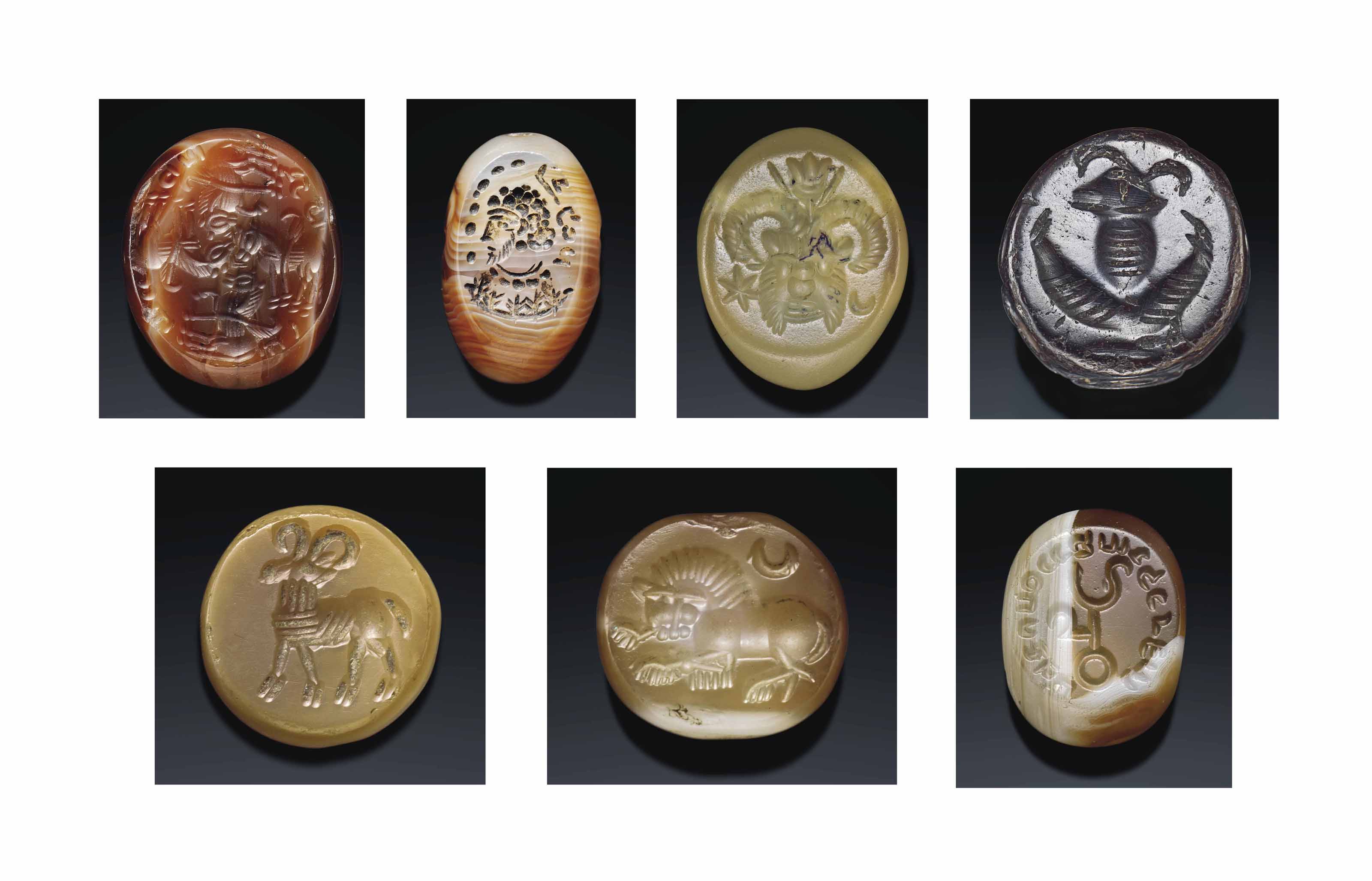 TWENTY-FOUR SASANIAN SEALS