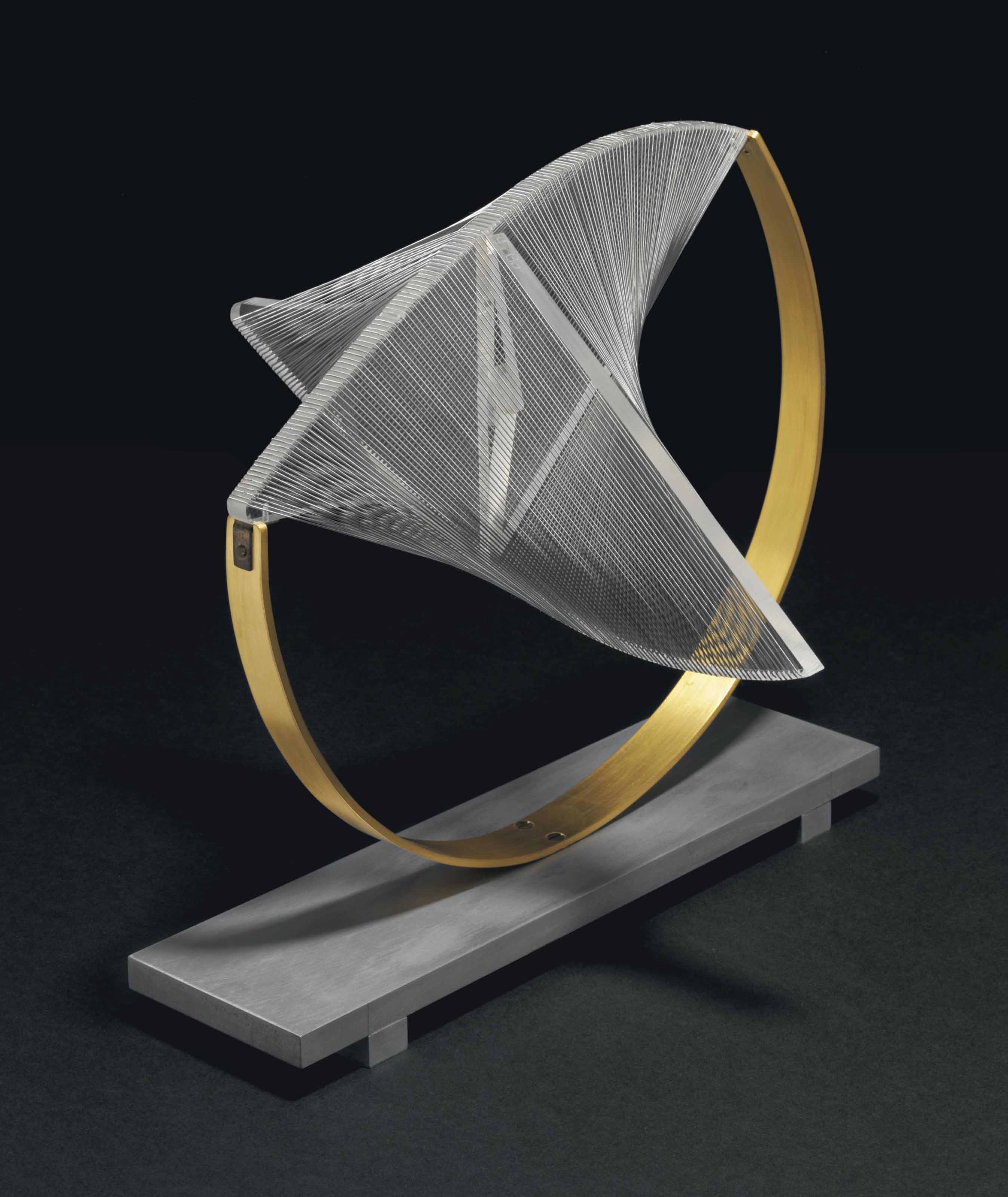 Naum Gabo (18901977) , Construction in Space Suspended