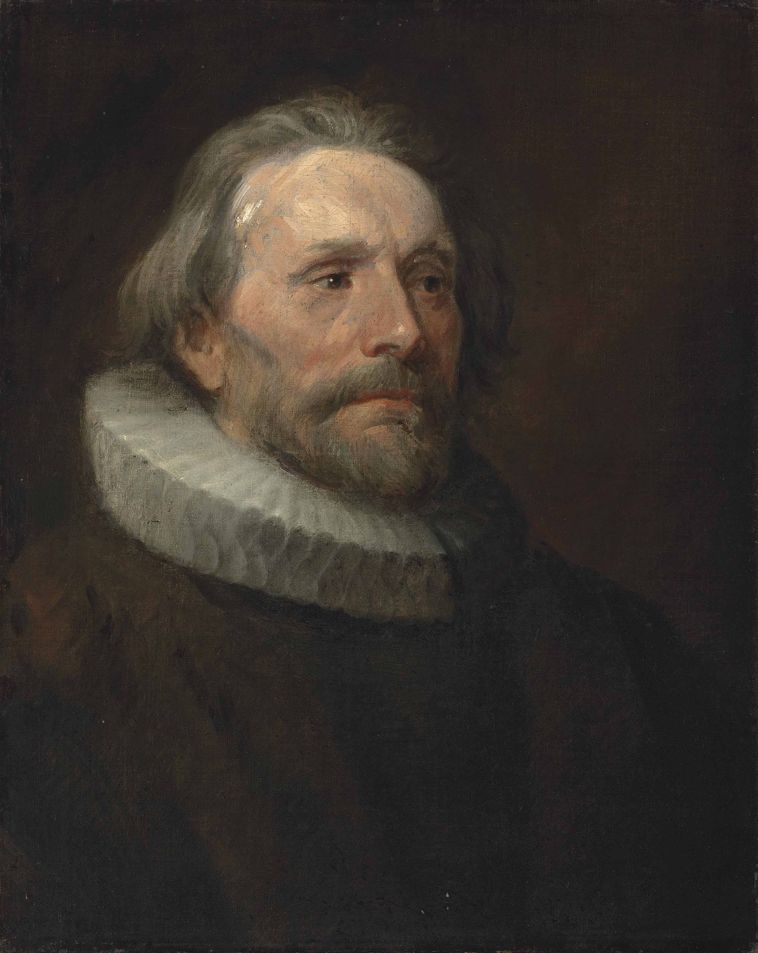 Sir Anthony Van Dyck Antwerp 1599 1641 London Head Study Of A Man In A Ruff 17th Century 16th Century Christie S
