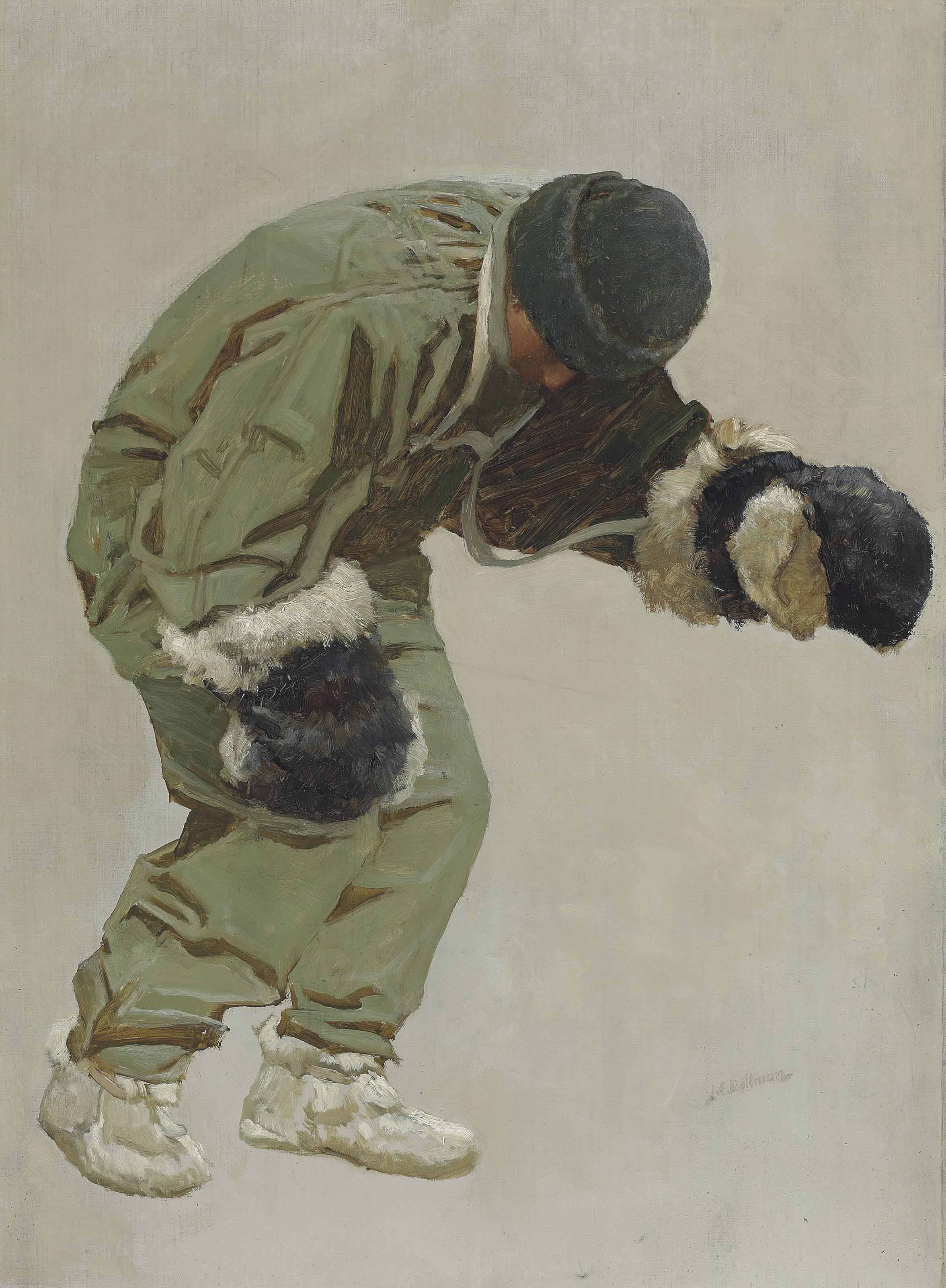 John Charles Dollman 1851 1934 A Very Gallant Gentleman