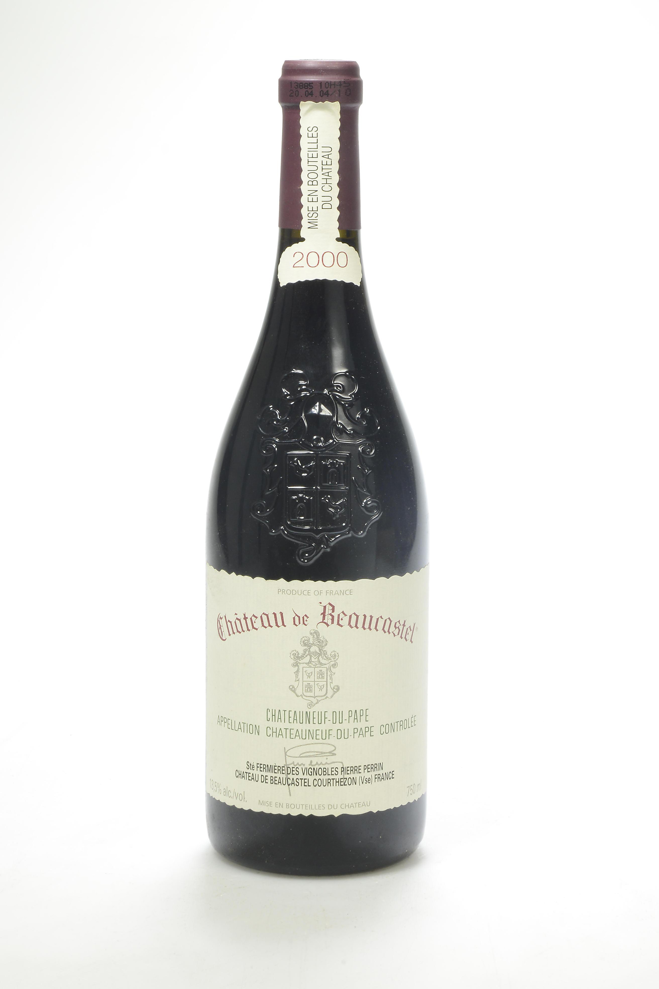 Château de Beaucastel, ChâteauneufduPape 2000, Rhône, Perrin Christie’s