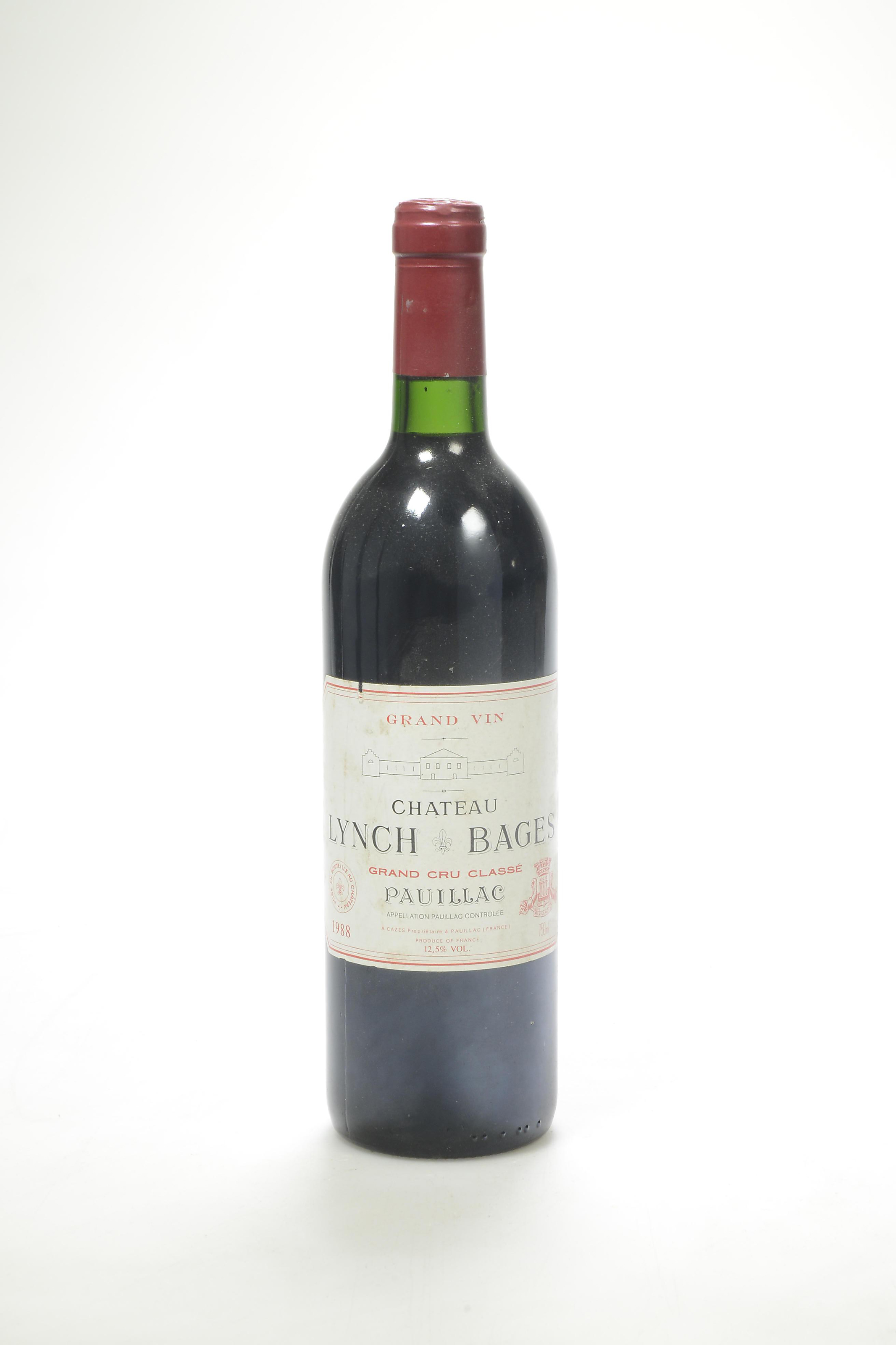 Château Lynch-Bages 1988, Pauillac, 5ème cru classé | Christie’s