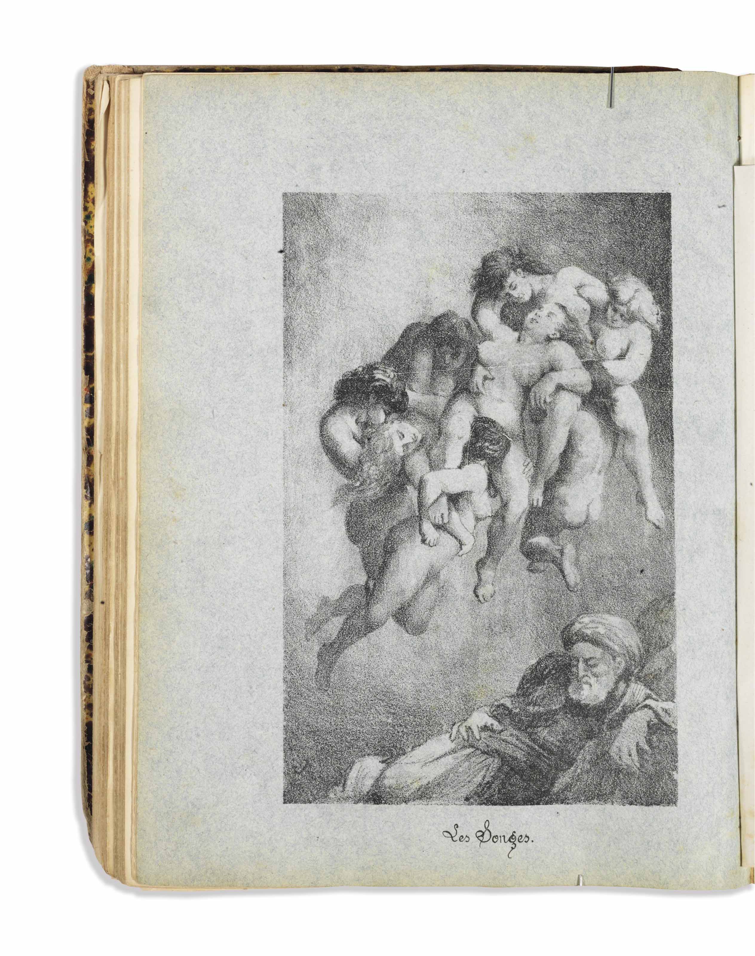 MONTORGUEIL, Bernard (dates unknown), pseudonym.] Four manuscript