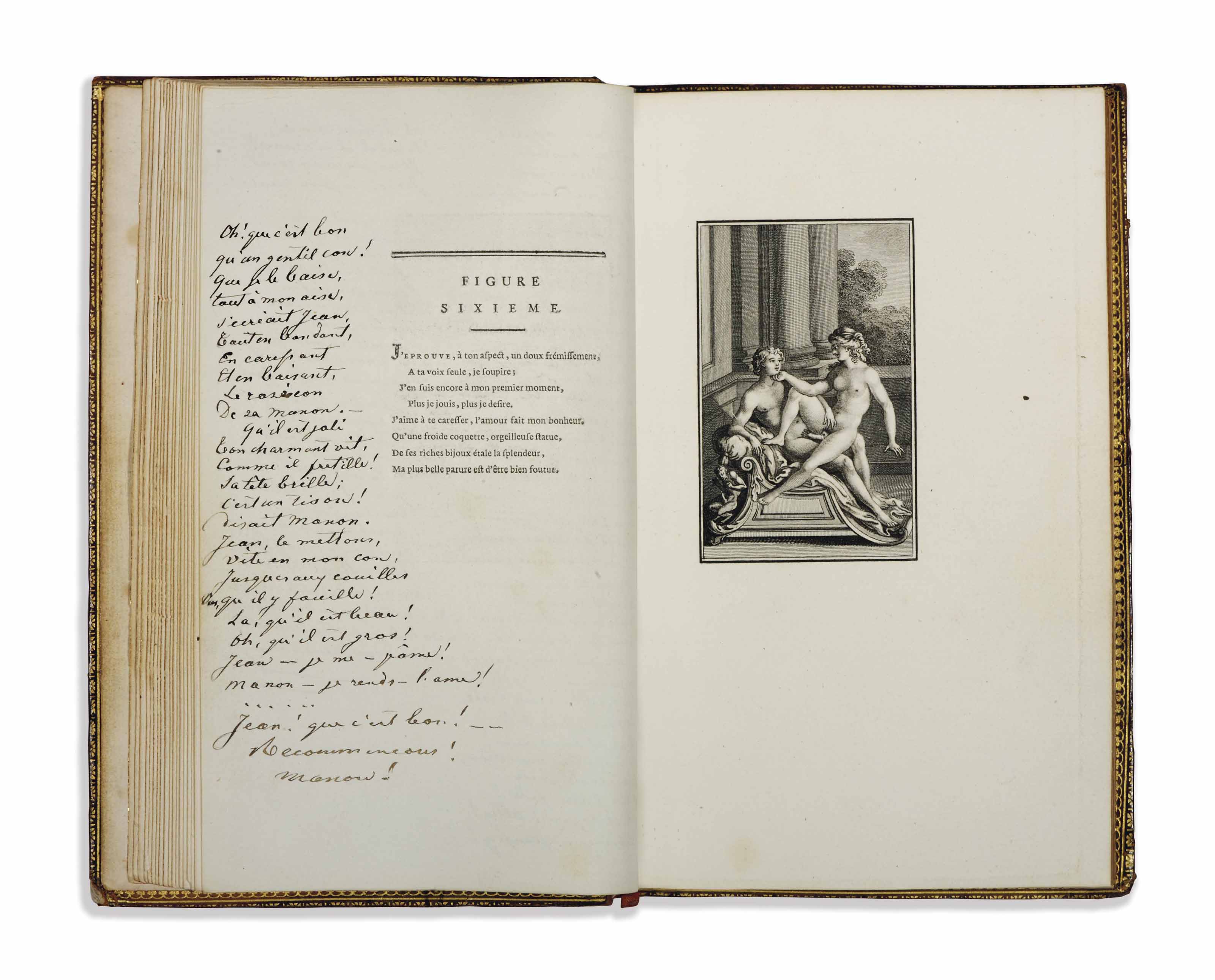 【洋書希少】Bernard Montorgueil画集 MONTORGUEIL, Bernard (dates unknown), pseudonym.] Four manuscript