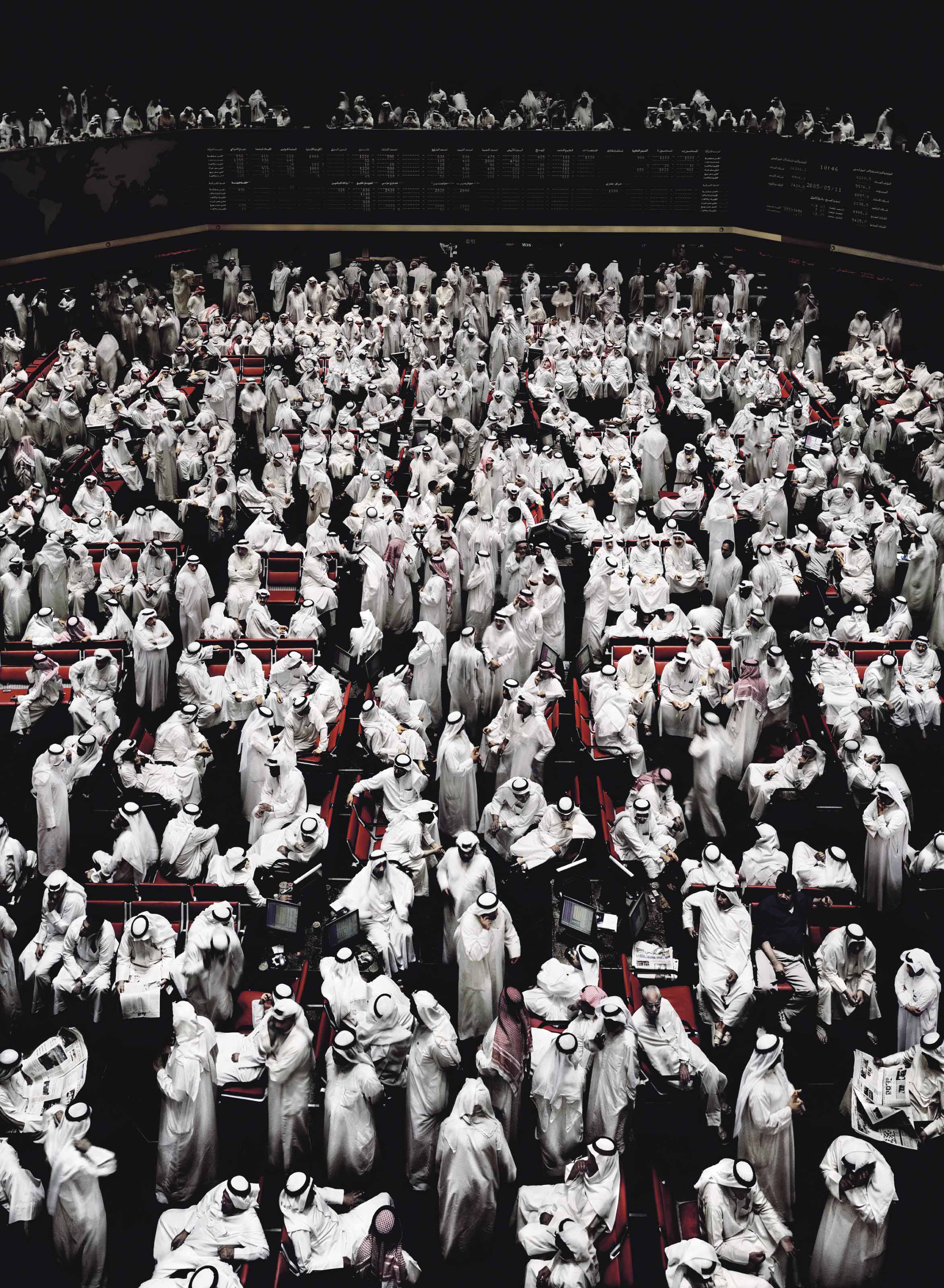 Andreas Gursky (b. 1955) , Kuwait Stock Exchange I