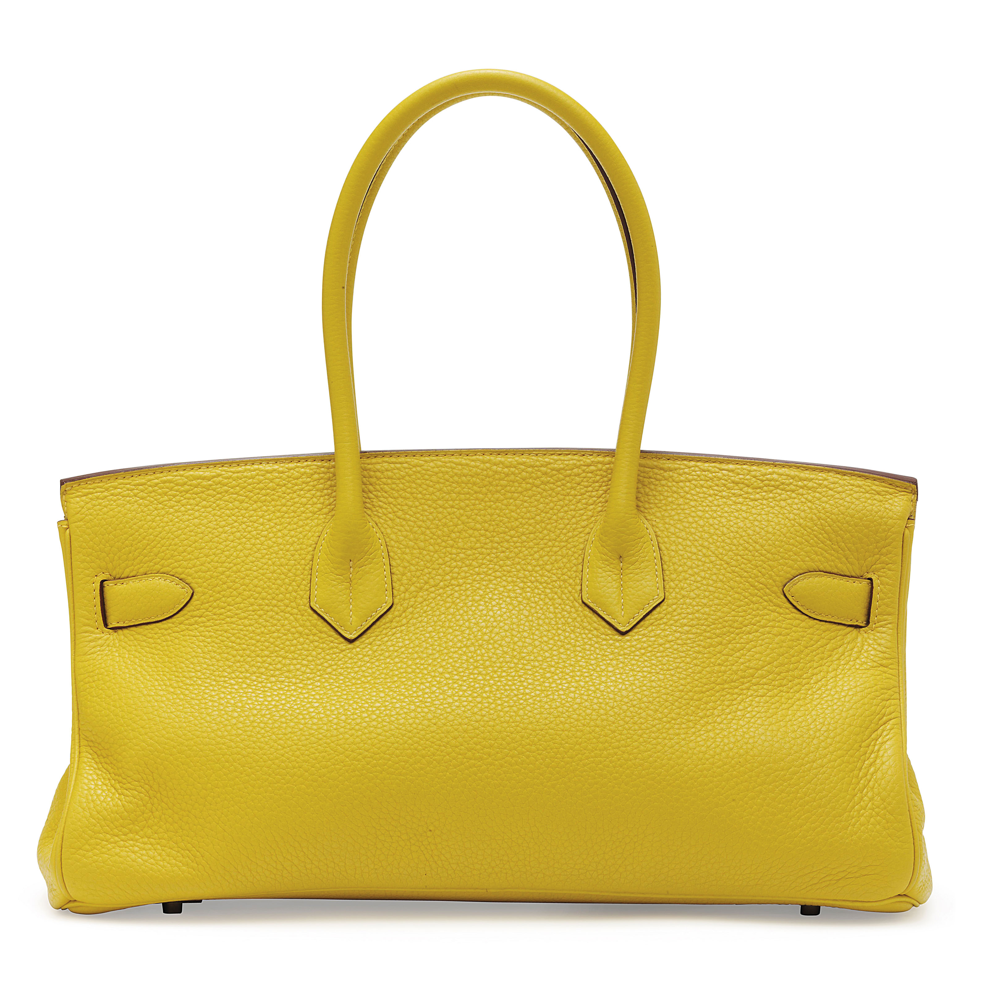 A YELLOW LEATHER SHOULDER BIRKIN II BAG, HERMÈS, 2009 | Christie's