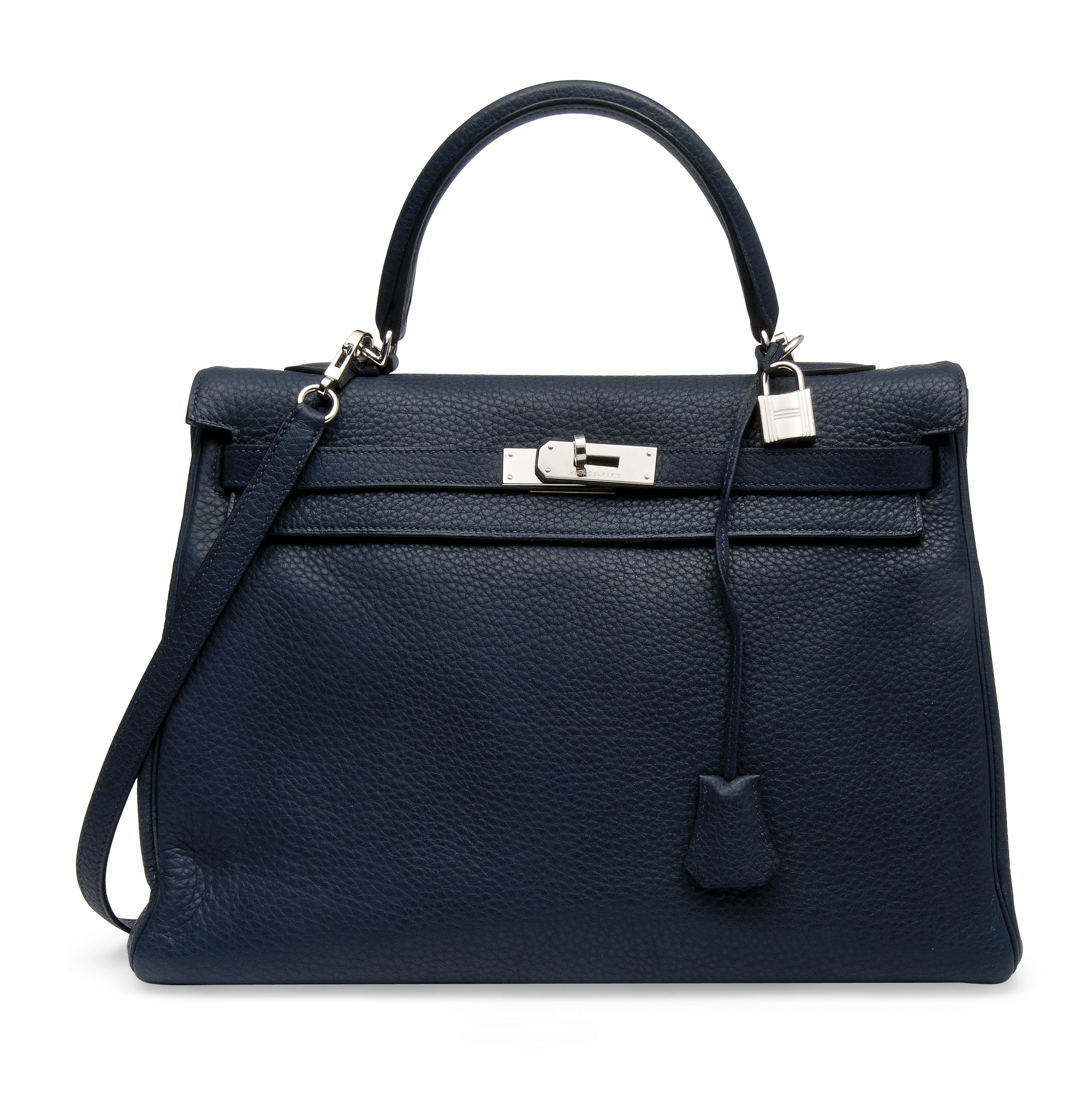 A MIDNIGHT BLUE LEATHER KELLY BAG, HERMÈS, 2009 | Christie's