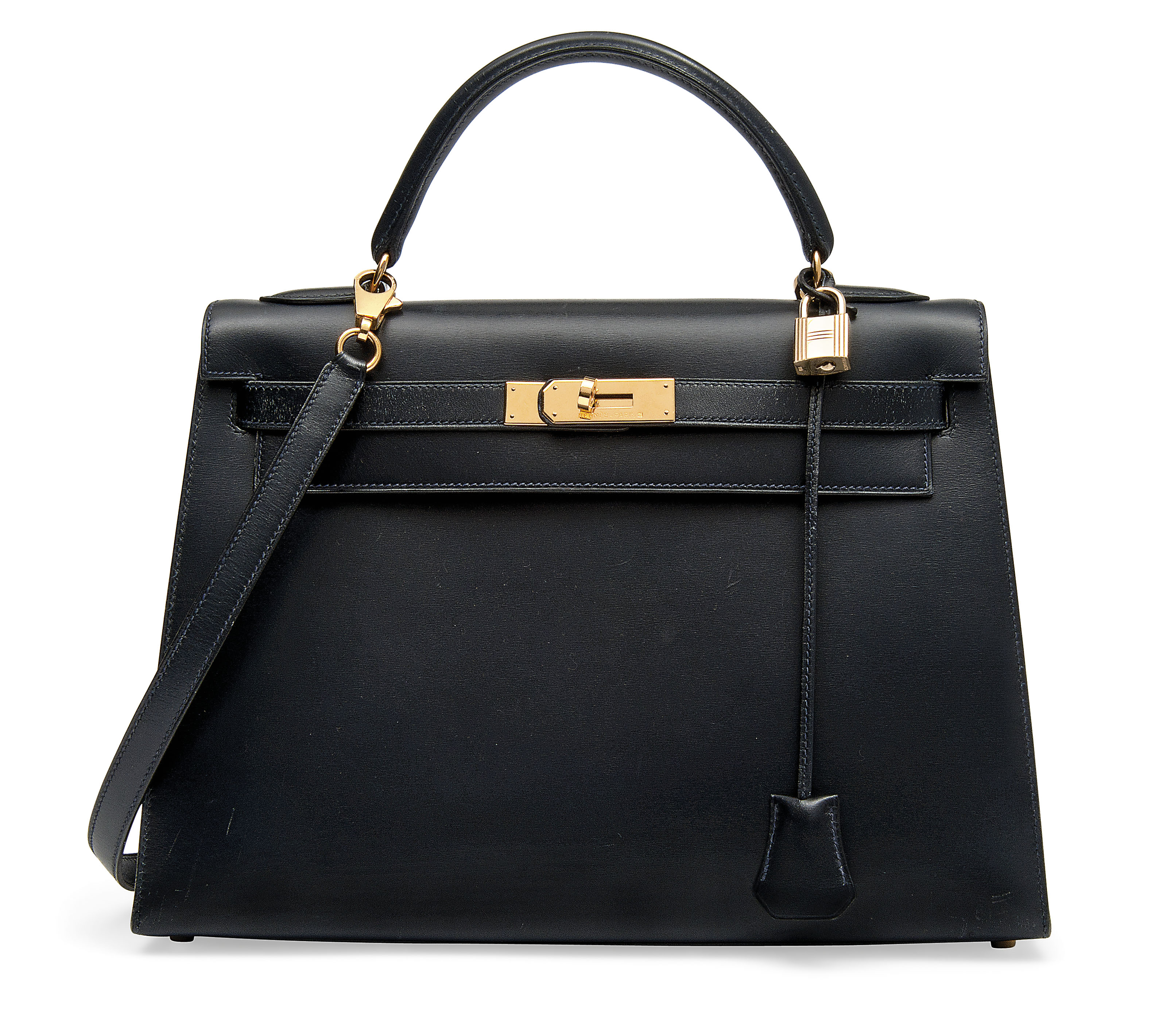 kelly様　2点おまとめ A NAVY BLUE LEATHER KELLY BAG, HERMÈS, 1994 | Christie's