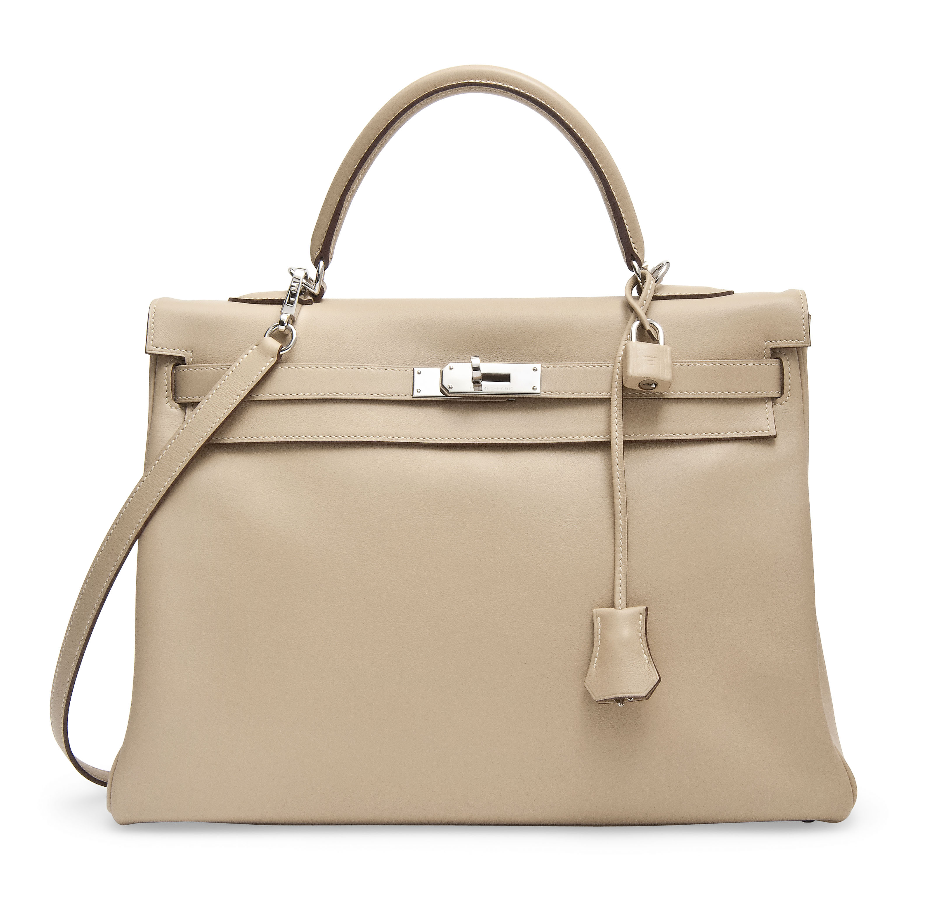 Beige kelly 2025 bag
