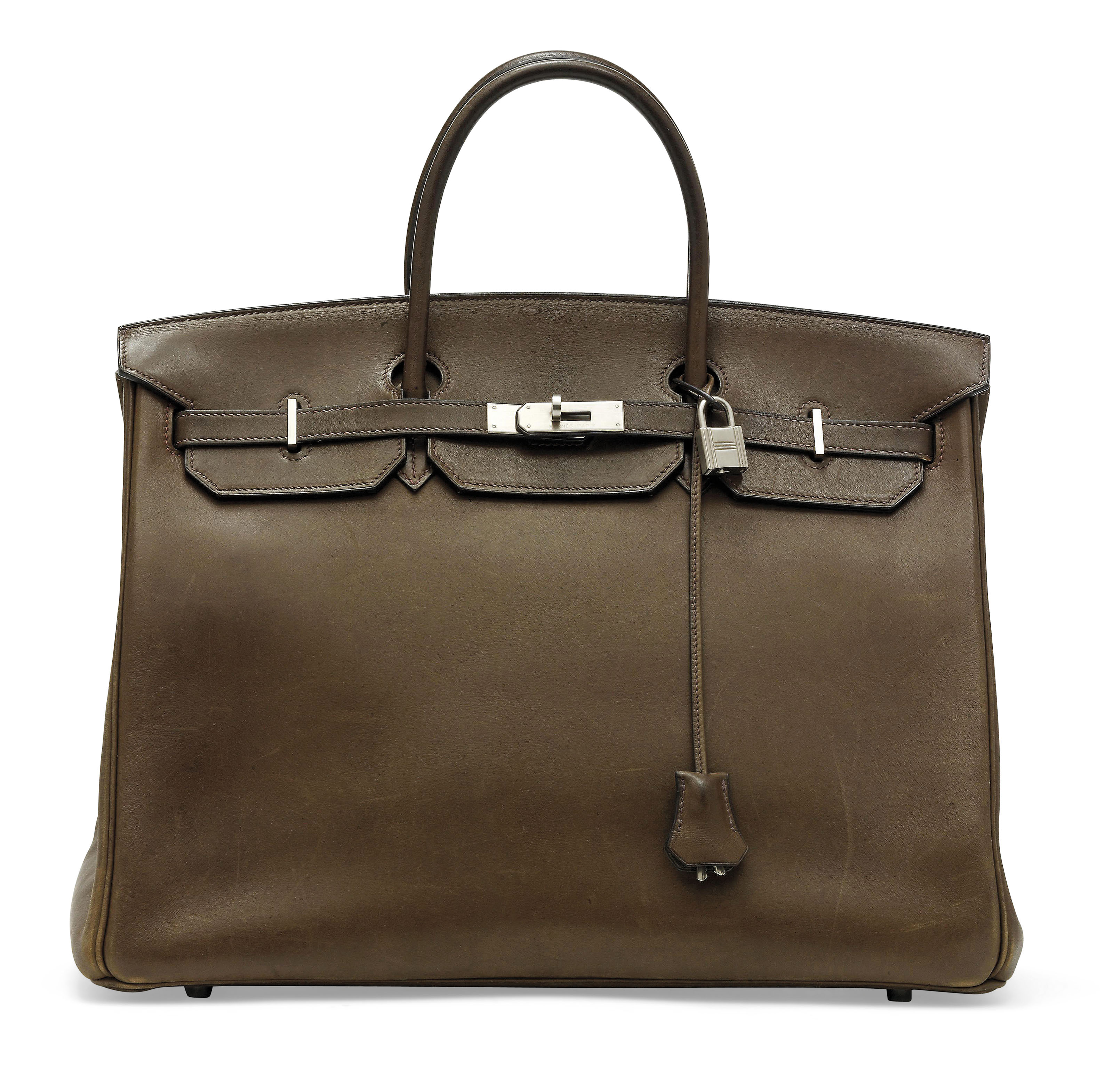 A KHAKI BROWN LEATHER BIRKIN BAG HERMES 2002 Christie s