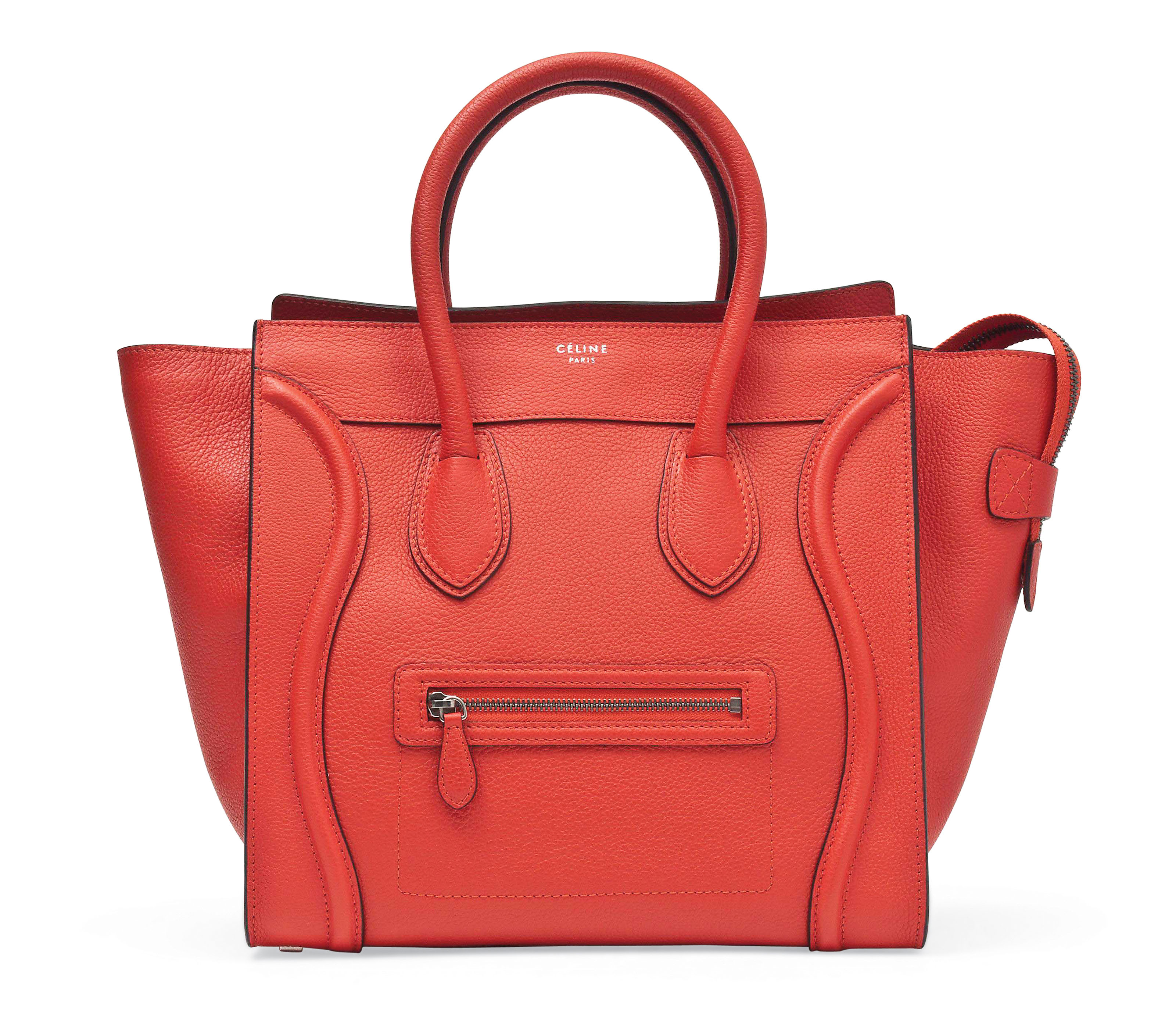 Celine drummed leather sale