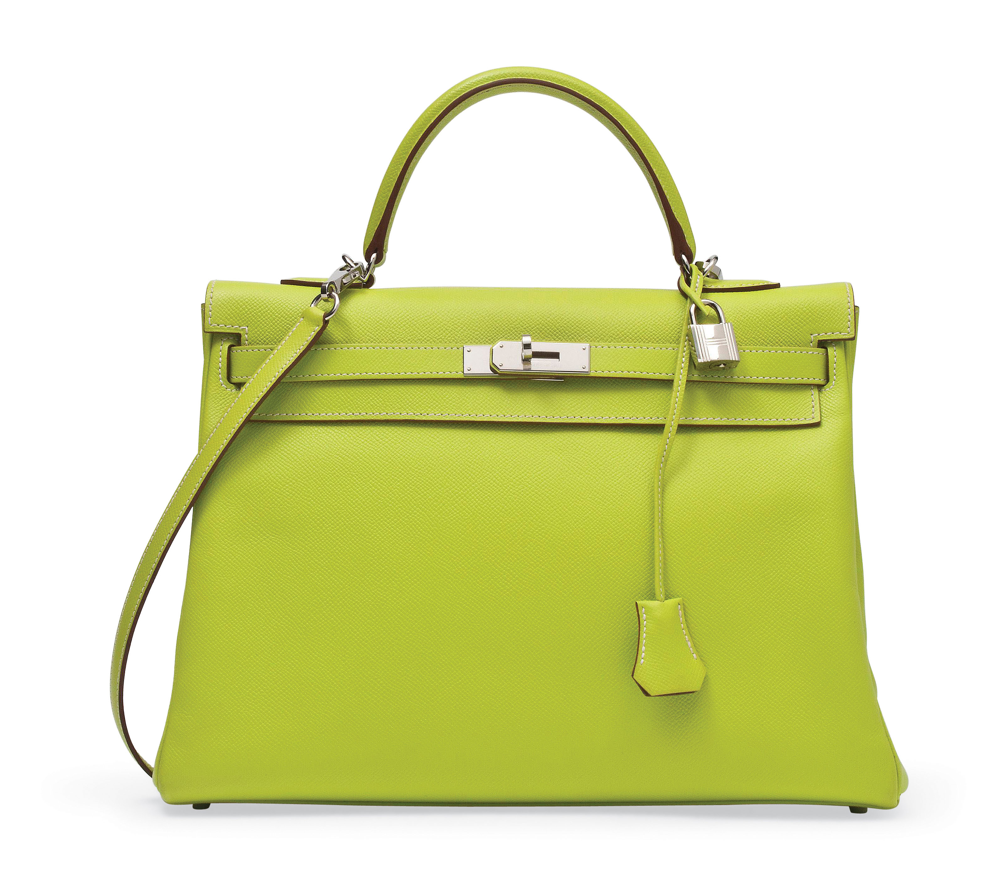 Hermes, Birkin 30 Candy, Kiwi and Lichen, Epsom Leather