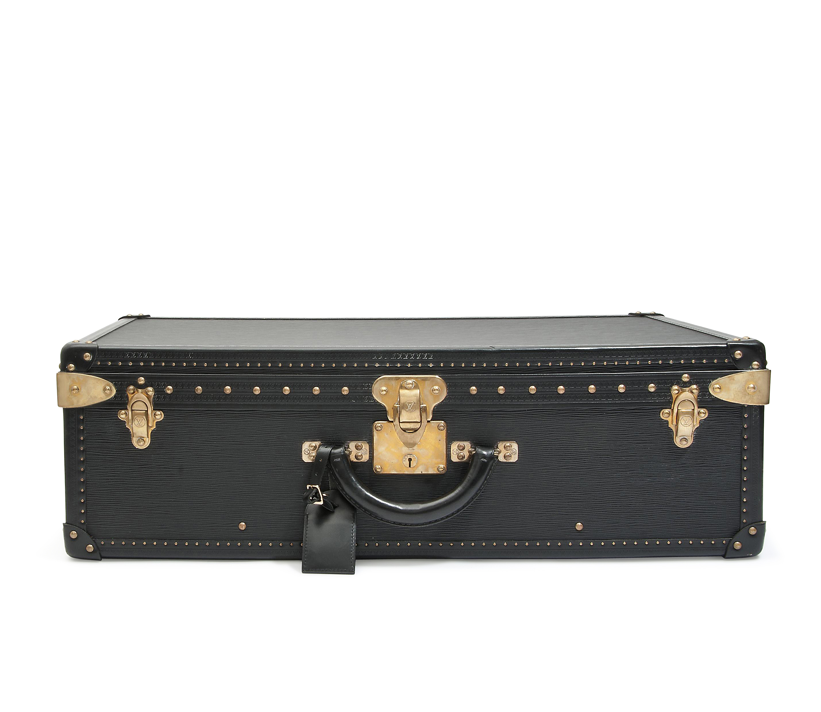 Louis vuitton leather suitcase shop