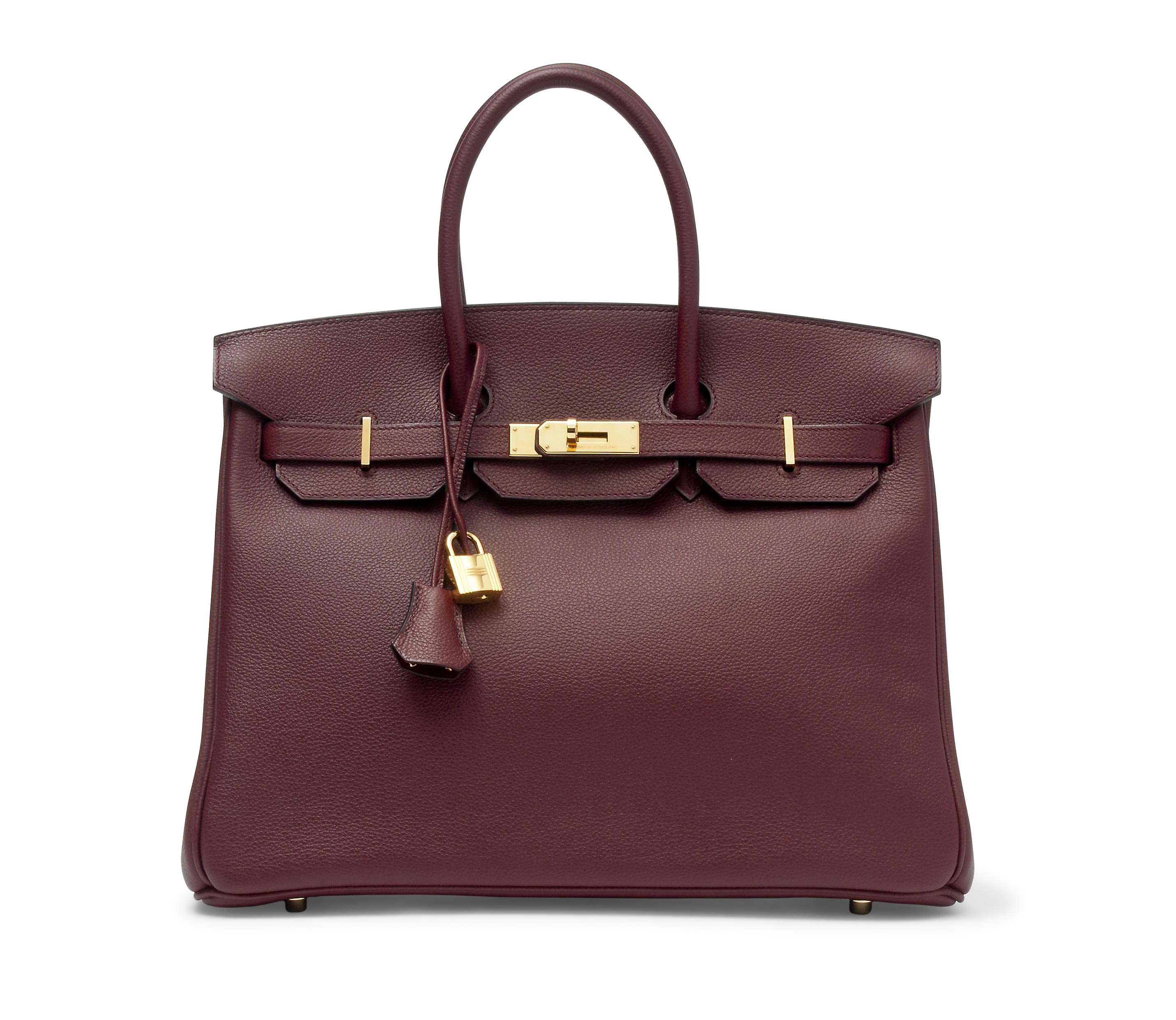 A ROUGE H VACHE TREKKING LEATHER BIRKIN 35 BAG, HERMÈS, 2010