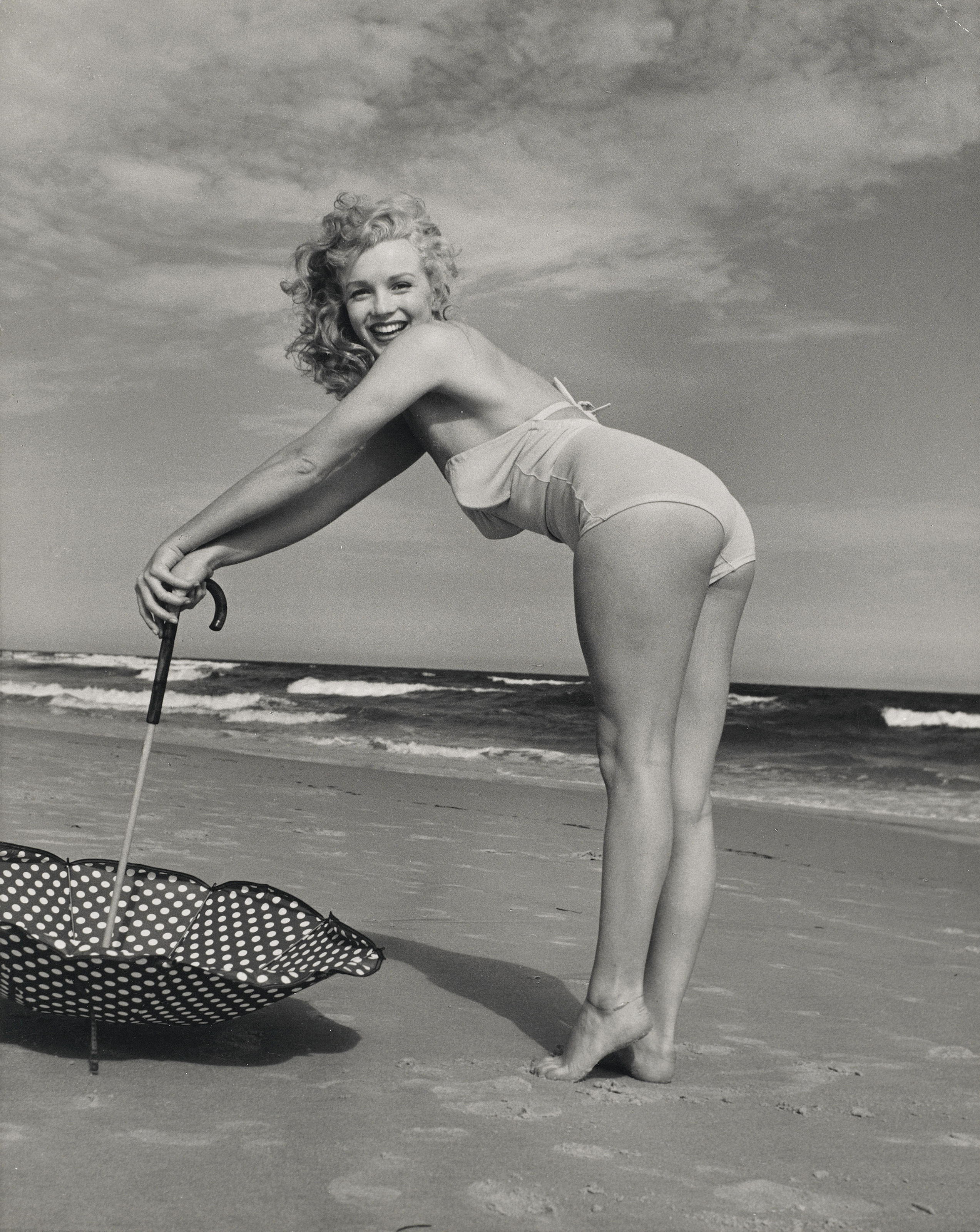 MARILYN MONROE, TOBEY BEACH, 1949, André de Dienes (1913