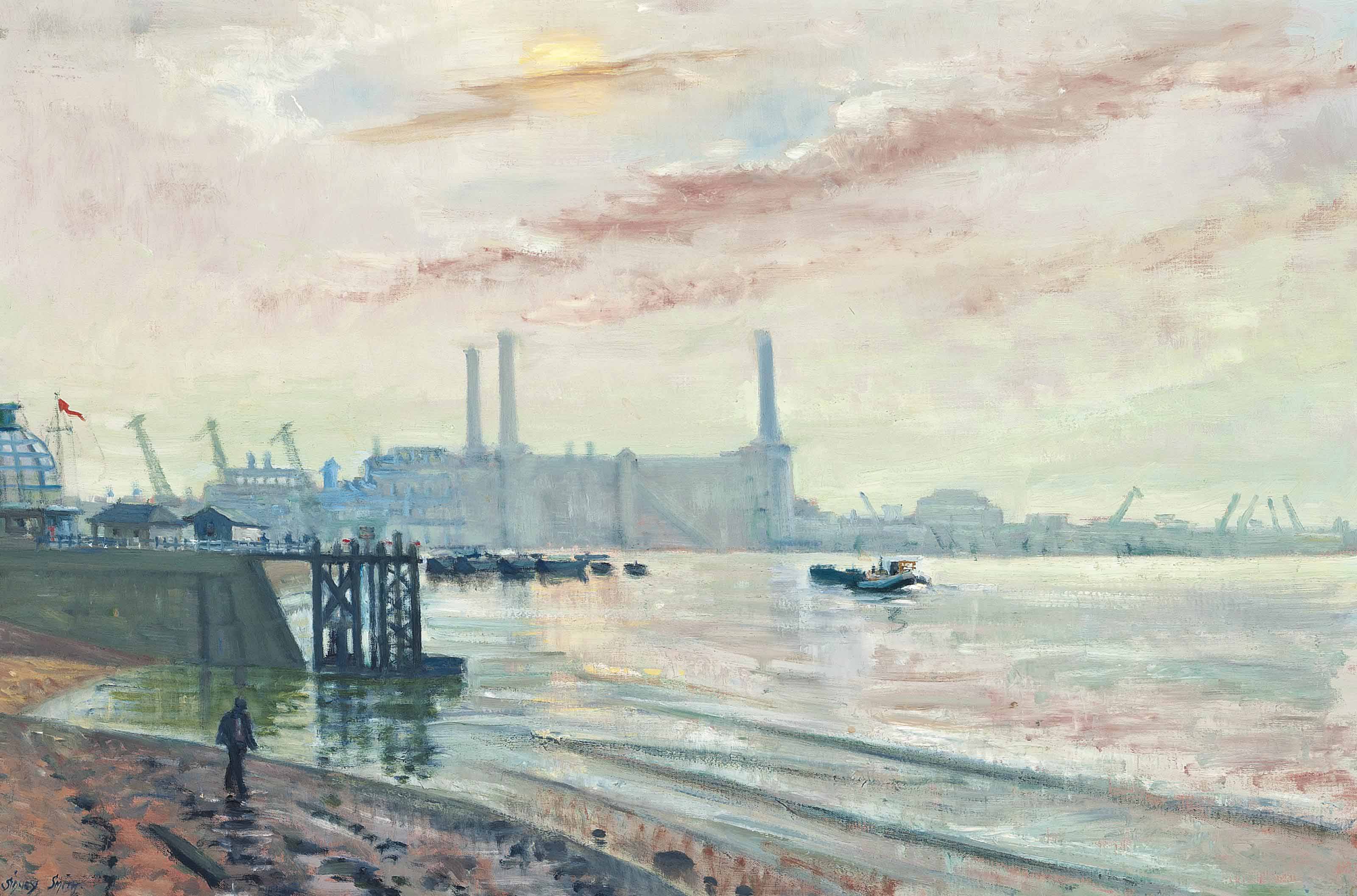 Sidney Ure Smith (18871949) , Greenwich Power Station, London