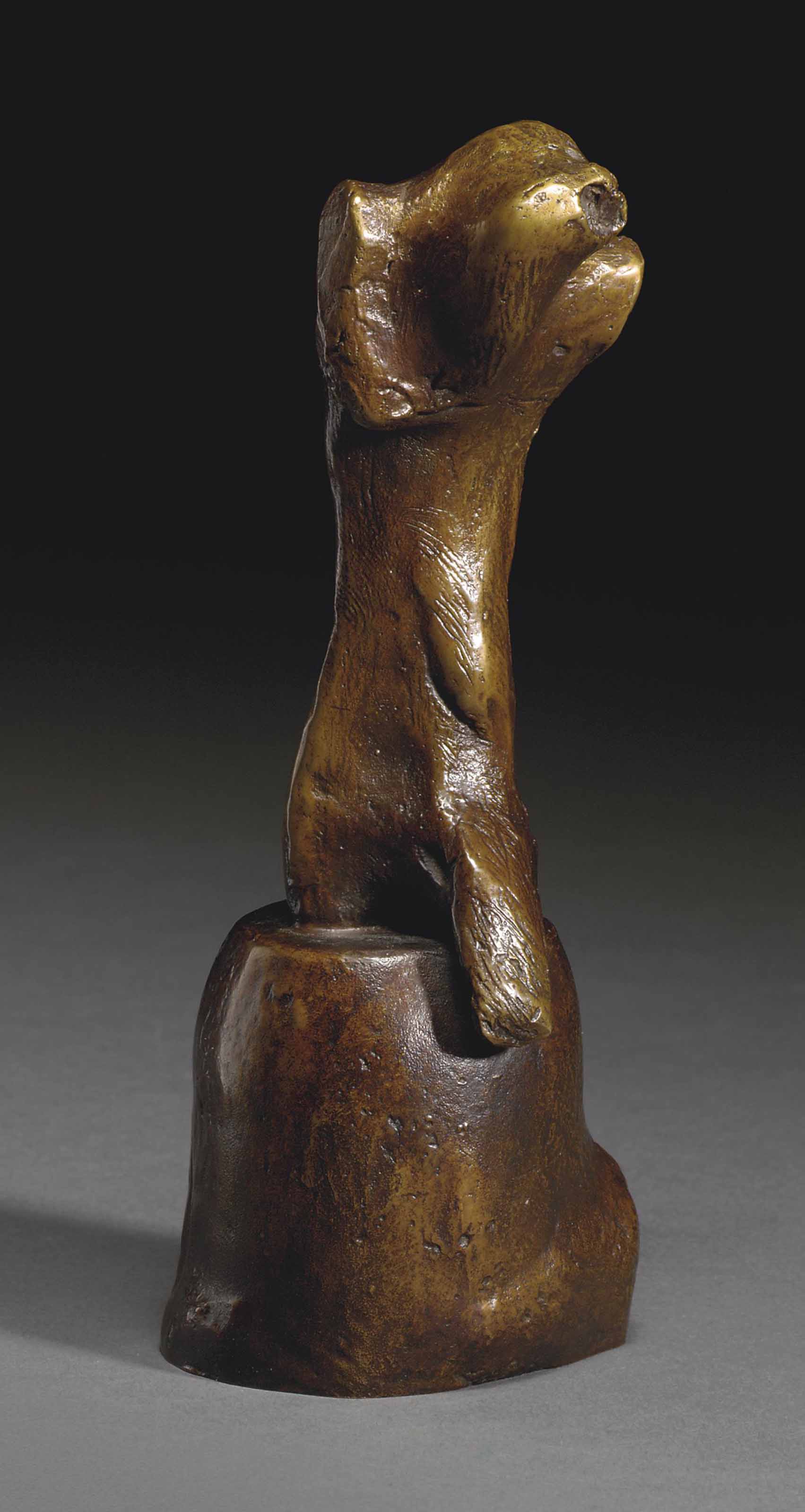 Seated Figure on Log
