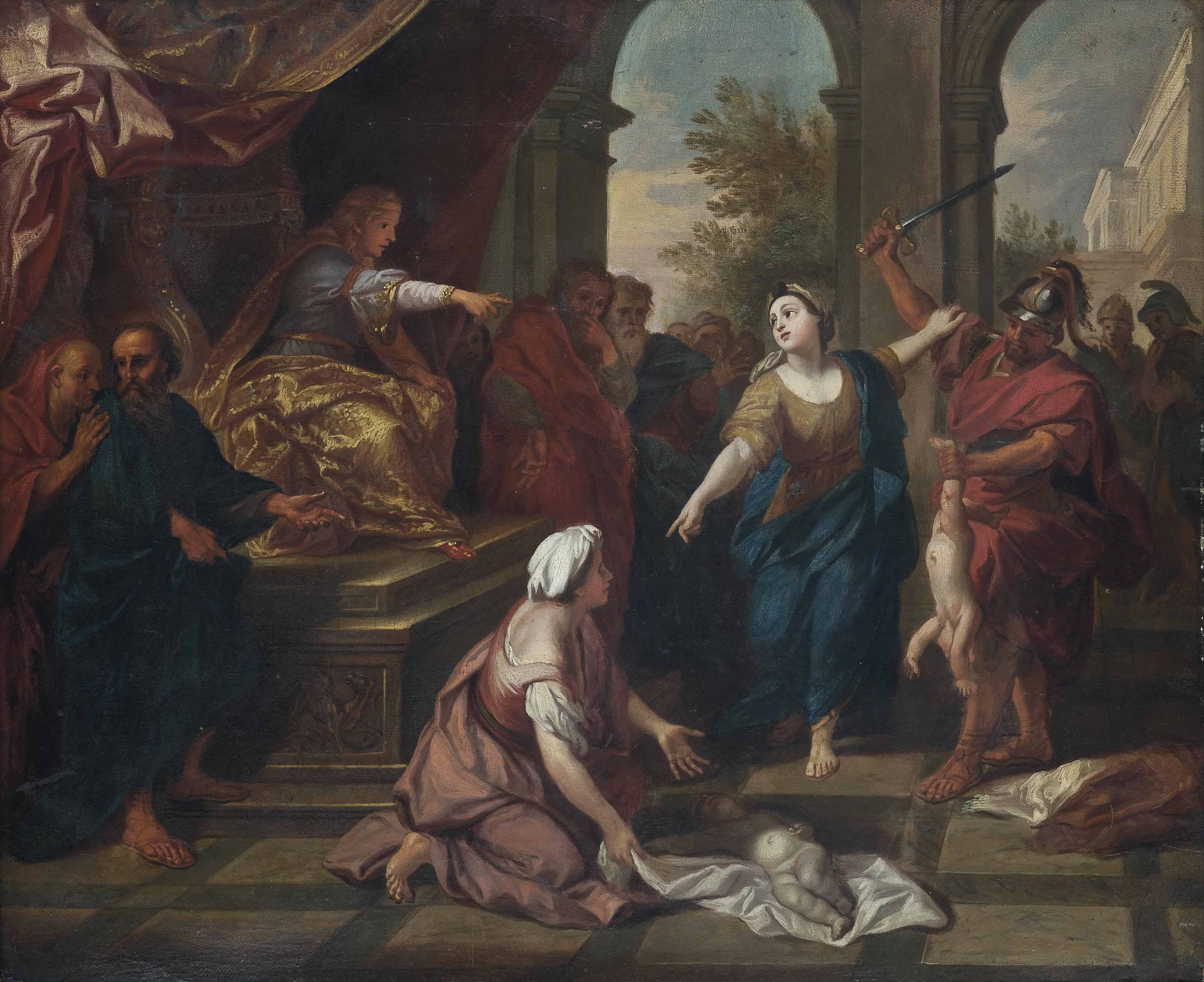 Реши картину. Луи де Булонь младший, Louis de Boullogne (1654-1733). Никола Пуссен суд Соломона. Никола Пуссен. Великодушие Сципиона». 1640.. Пуссен царь Соломон.