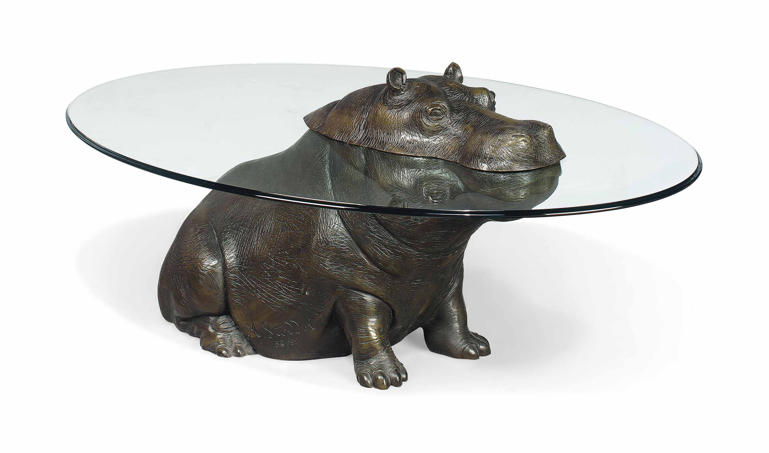 MARK STODDART , 'CHEEKY HIPPO' OCCASIONAL TABLE, 2001 ...