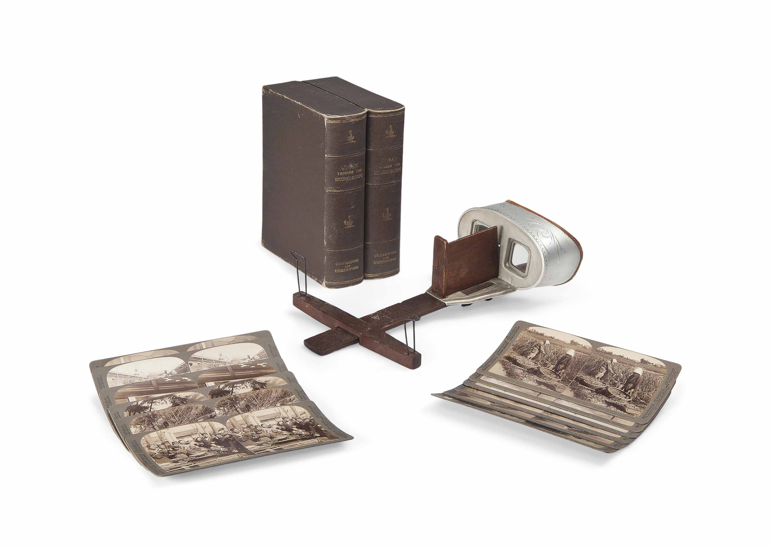 A stereoscopic viewer with slides , CIRCA 1900 Christie's