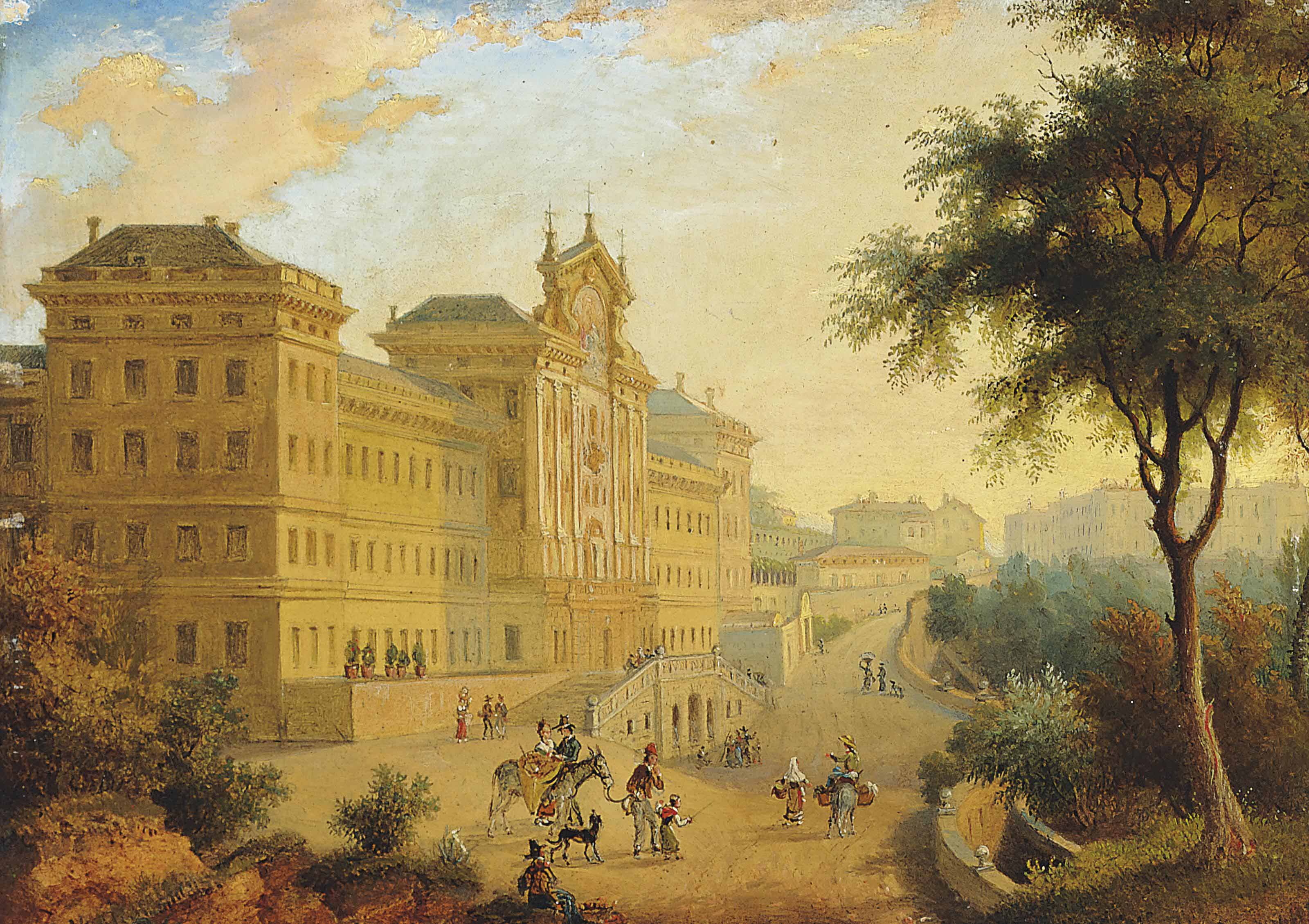 Circle of Giacinto Gigante (ITALIAN, 18061876)