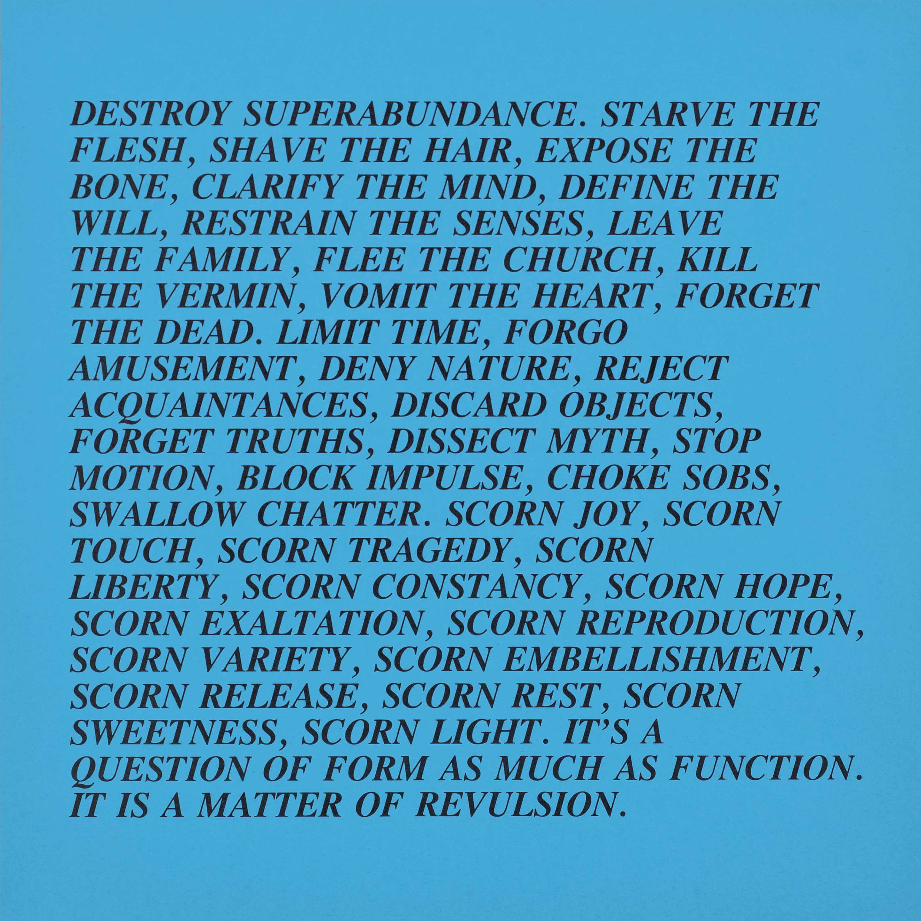 Jenny holzer survival series image