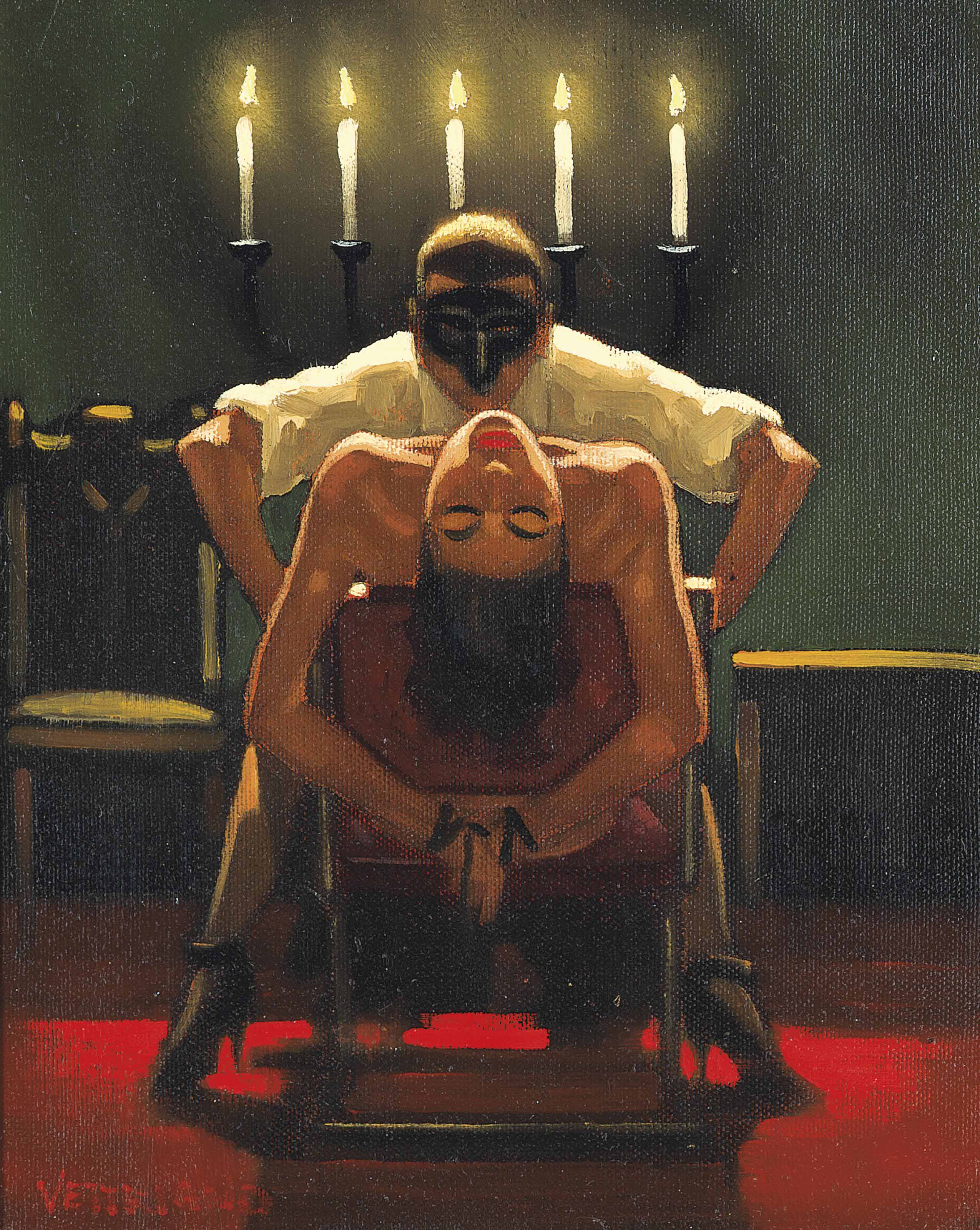 Jack Vettriano (b. 1951) , Descent into Hell Christie's