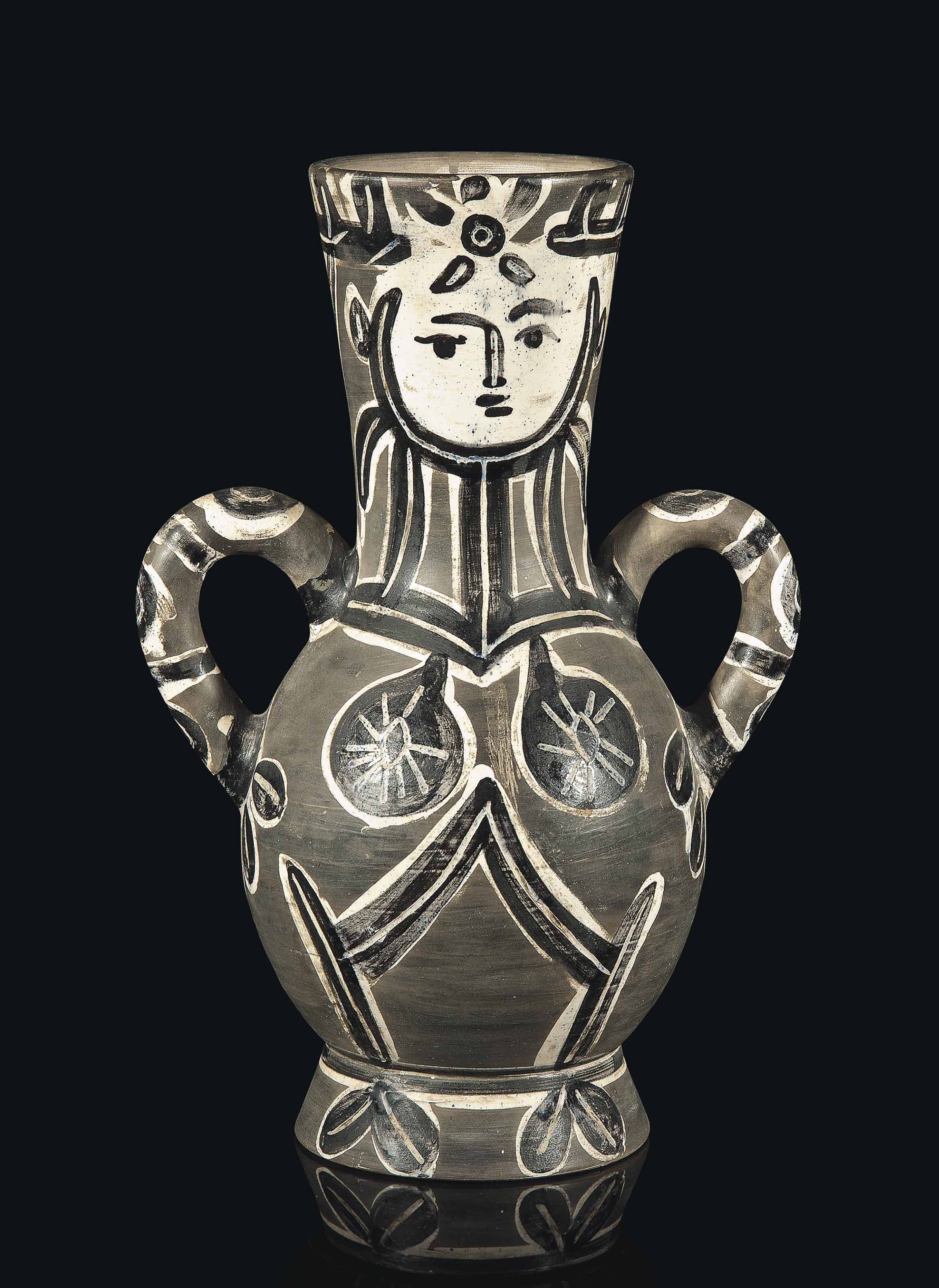 Pablo Picasso (18811973) , Vase deux anses hautes (A.R. 213) Christie's