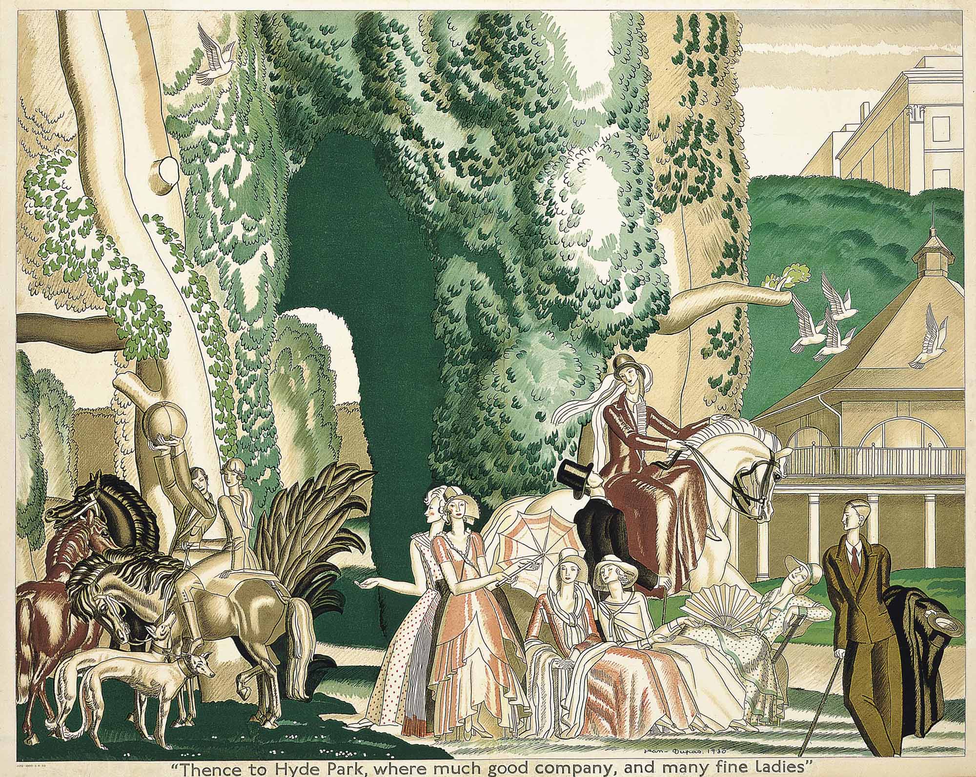 Jean Dupas (1882-1964), XVme SALON DES ARTISTES DECORATEURS