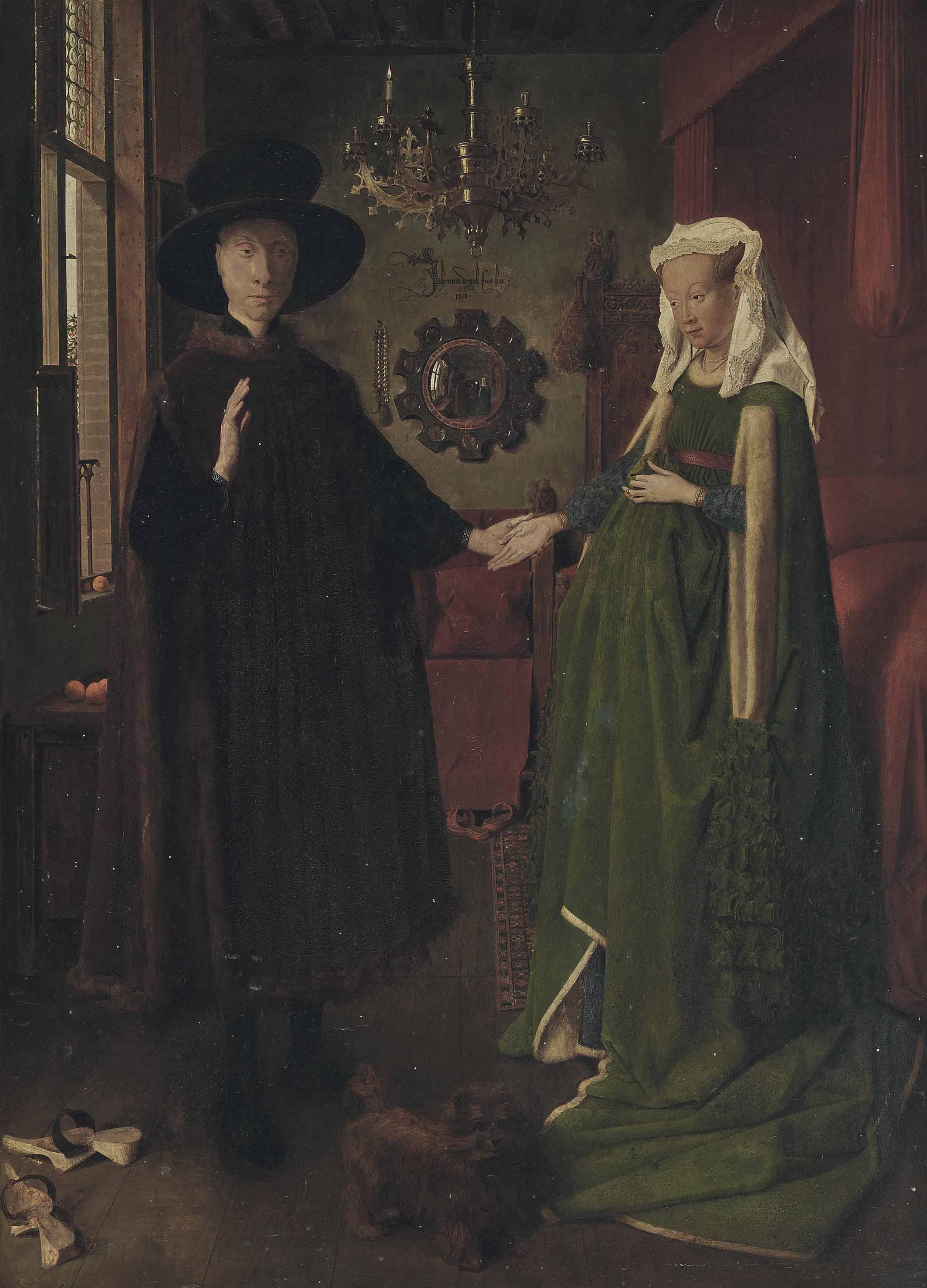 The arnolfini portrait size picture