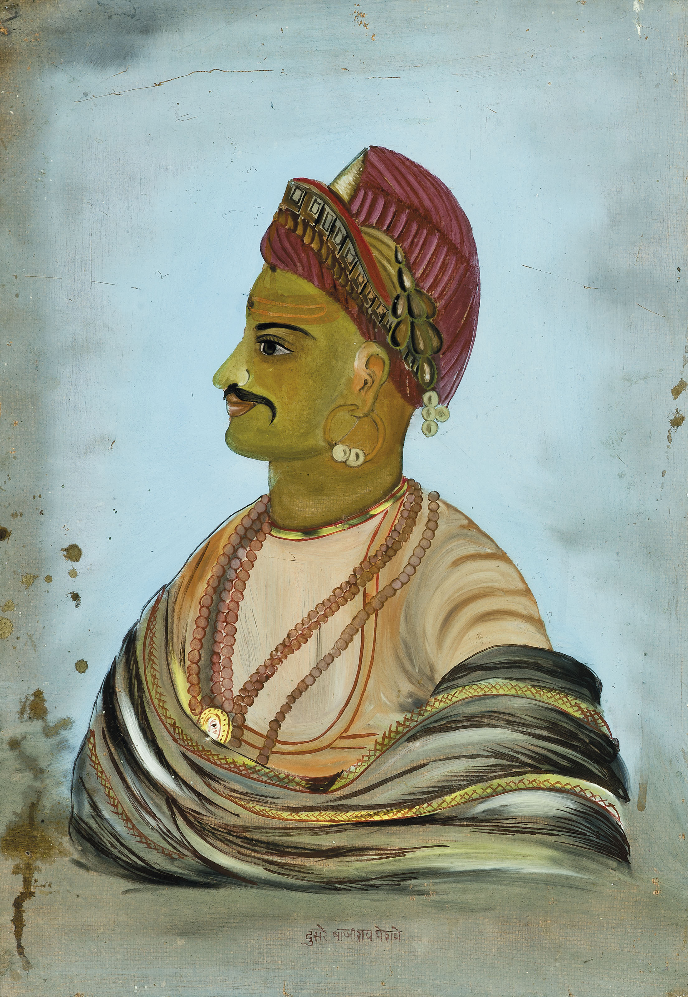 Five Reverse Glass Paintings India Or China For The Indian