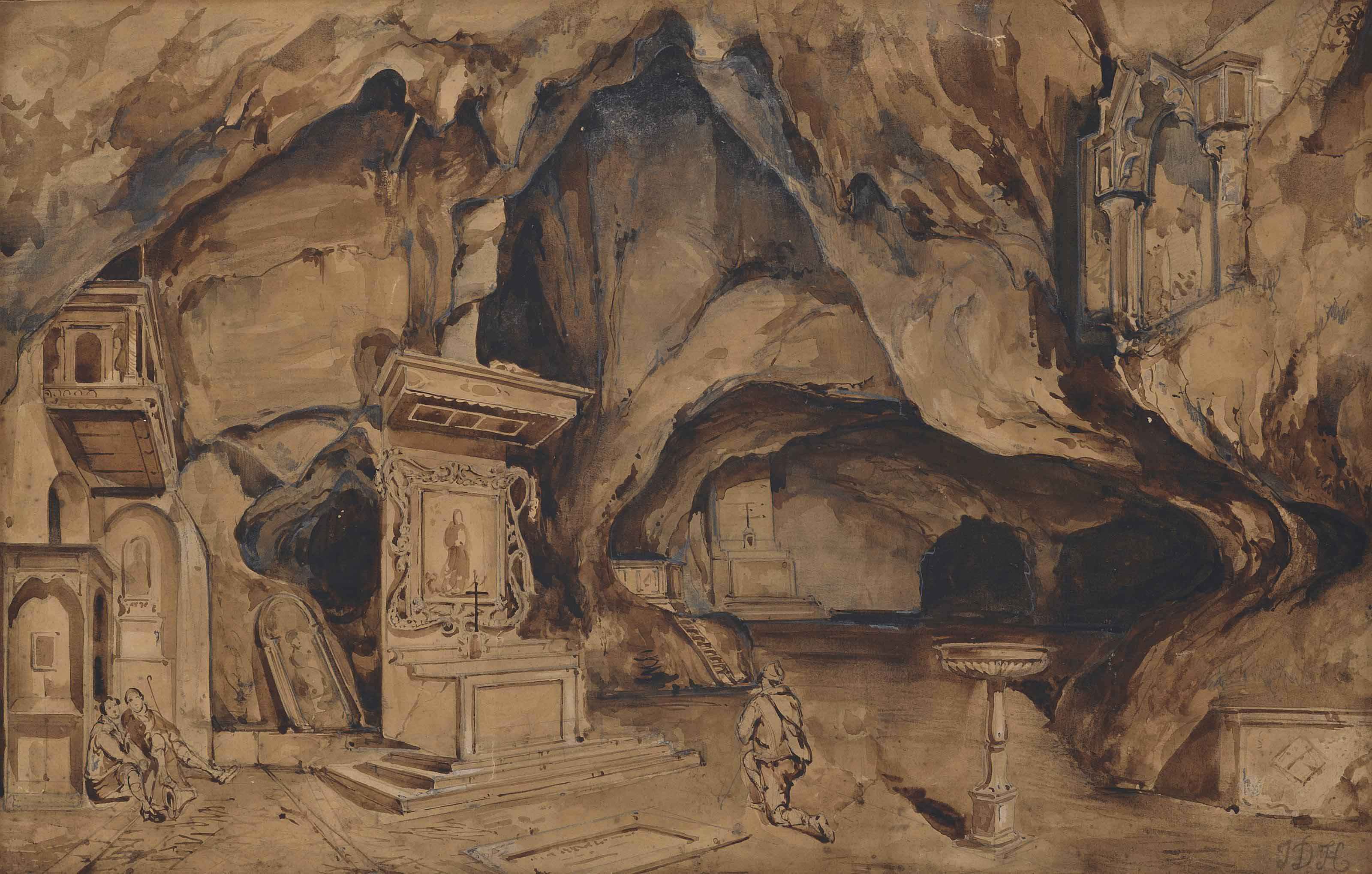 James Duffield Harding, O.W.S. (17971863) , The Palermo