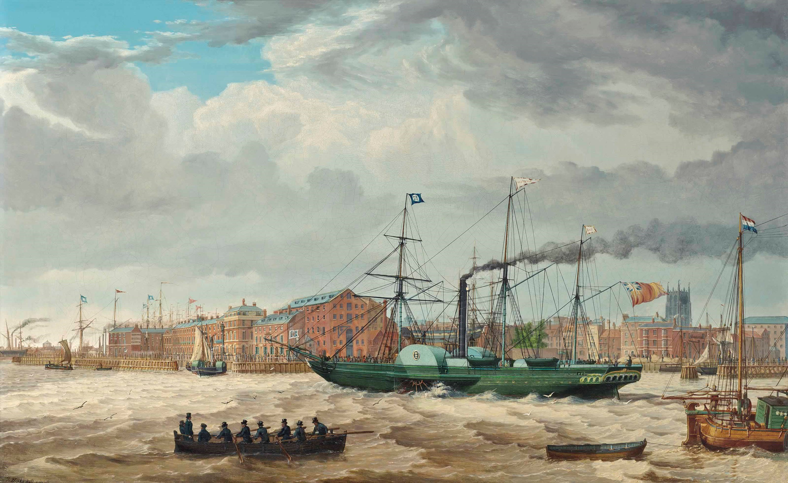 Thomas A. Binks of Hull (1799-1852), The Hull Steam Packet Co.'s ...