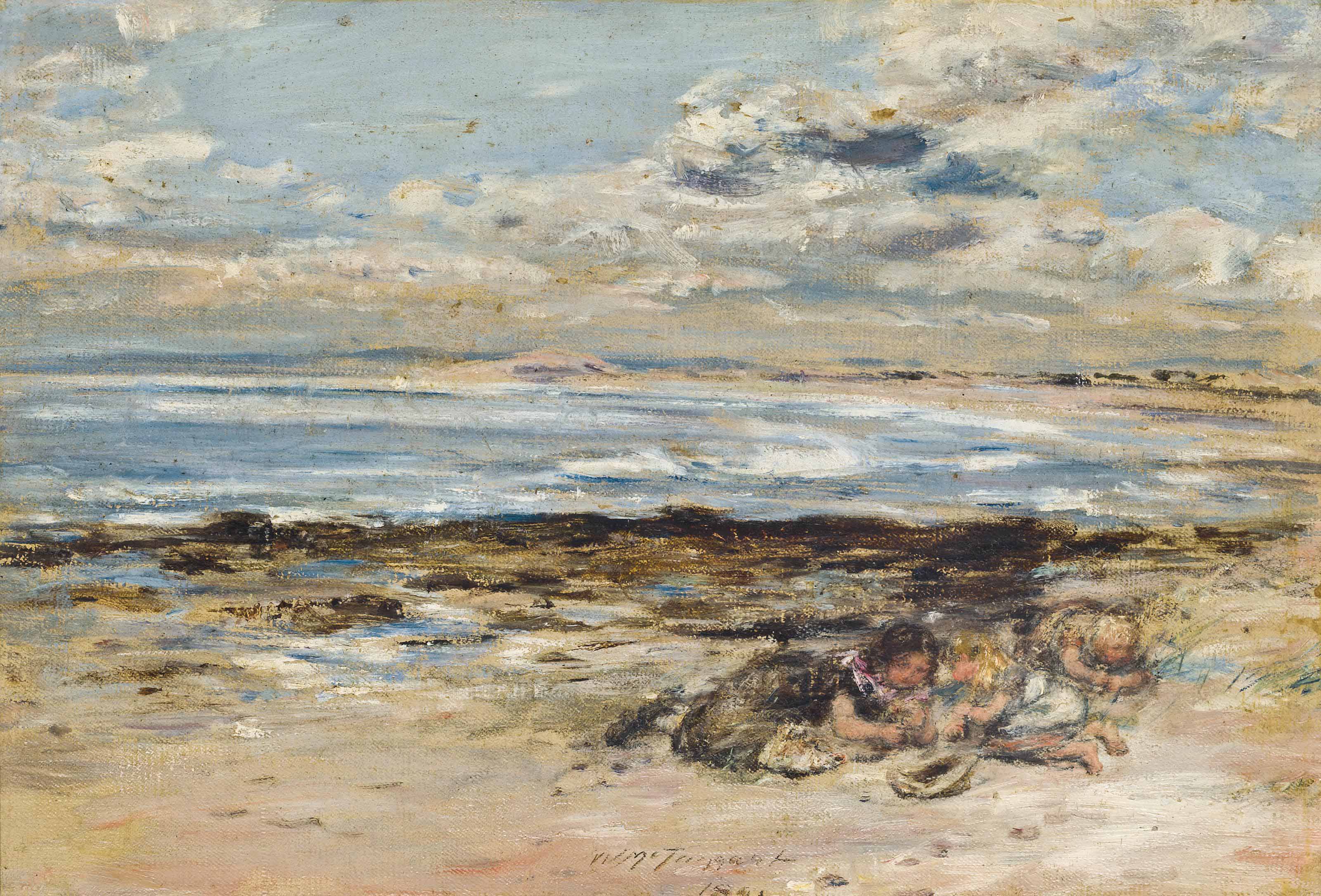Sir William McTaggart, R.S.A., V.P.R.S.W. (18351910) , Carnoustie Bay
